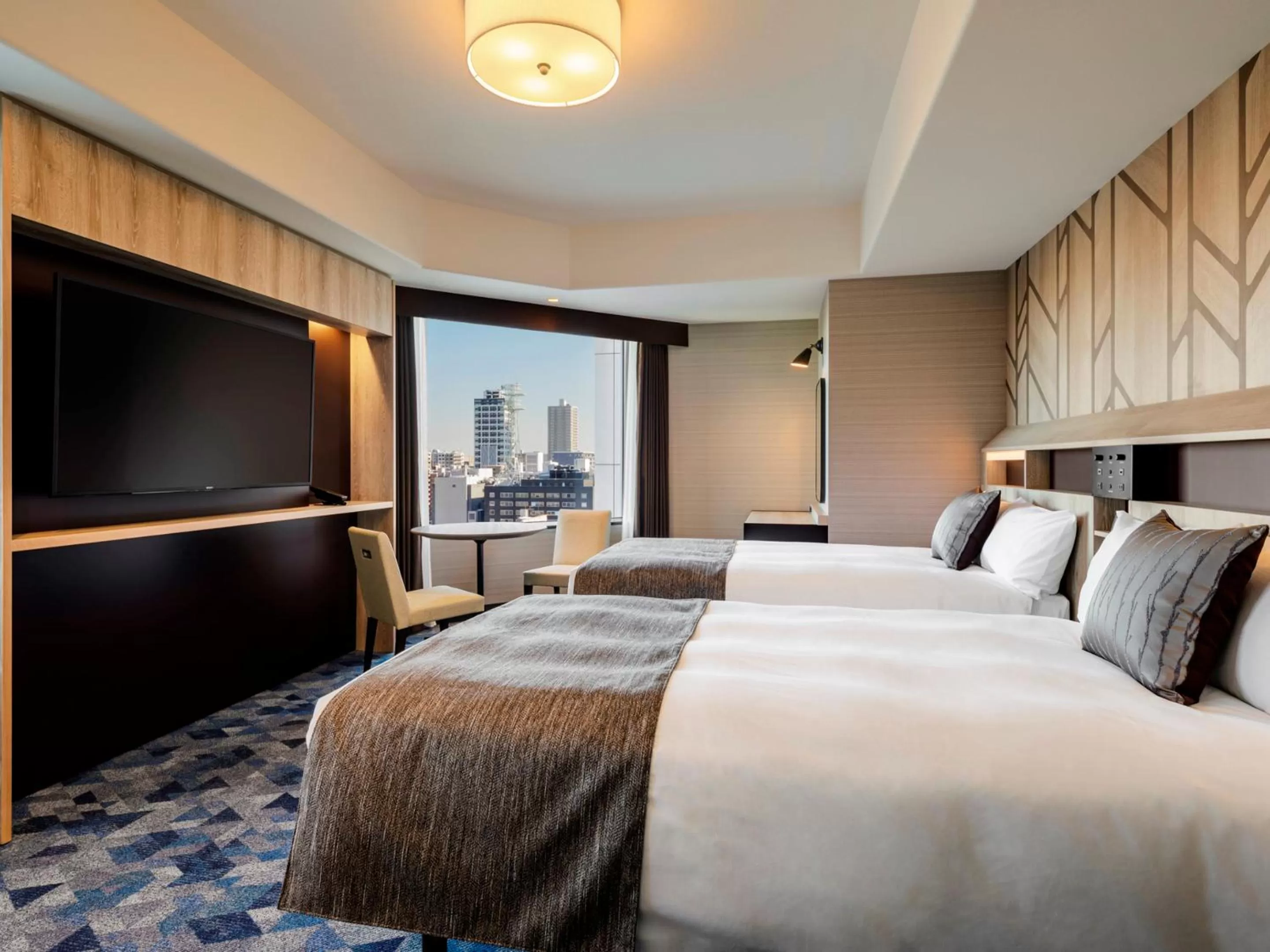 South Corner Twin Room (2nd - 12th Floor)  - Non-Smoking in Hotel Monterey Edelhof Sapporo