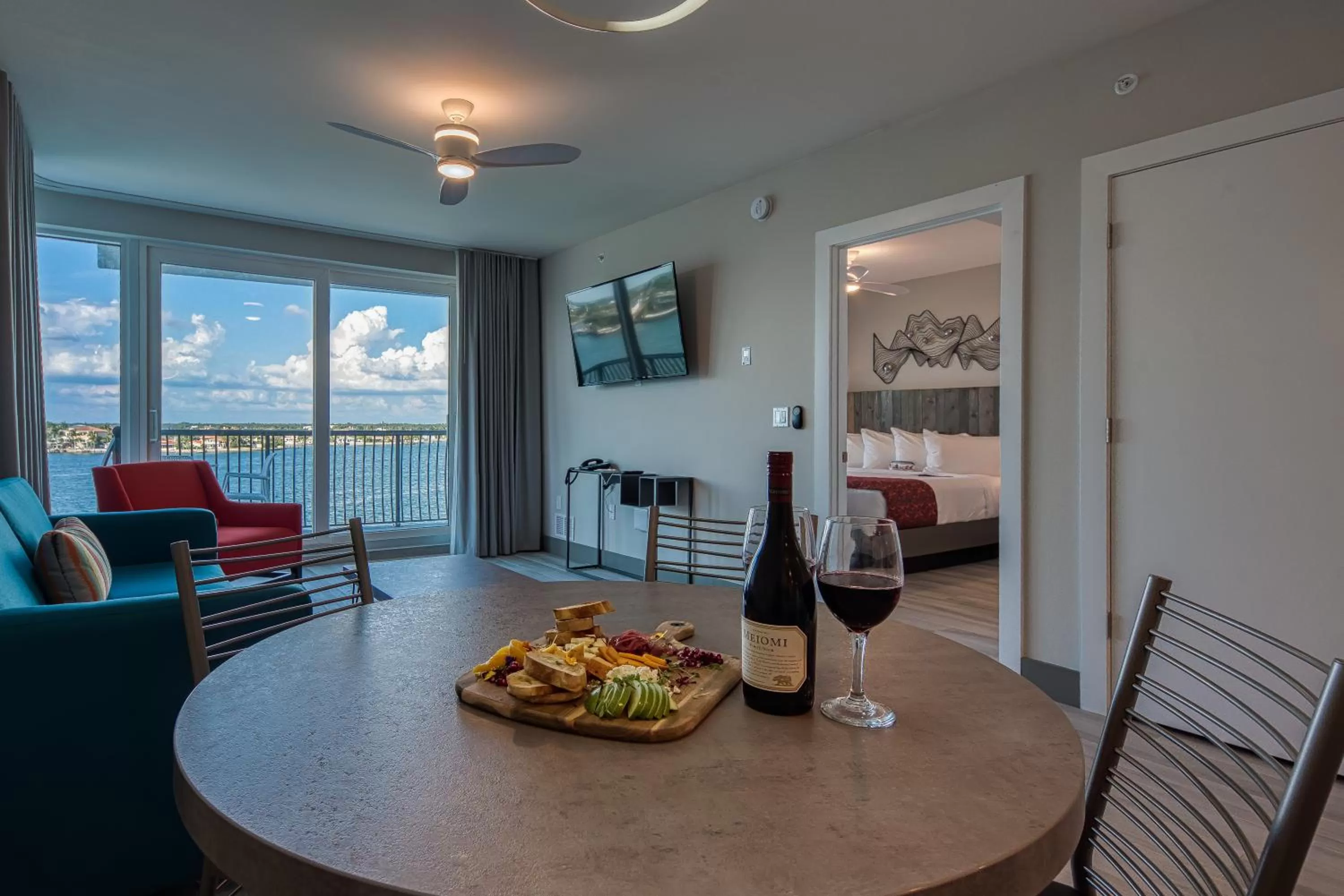 Two-Bedroom Suite ACCESSIBLE with Balcony and Full Water View in FUSION Resort Waterfront Suites