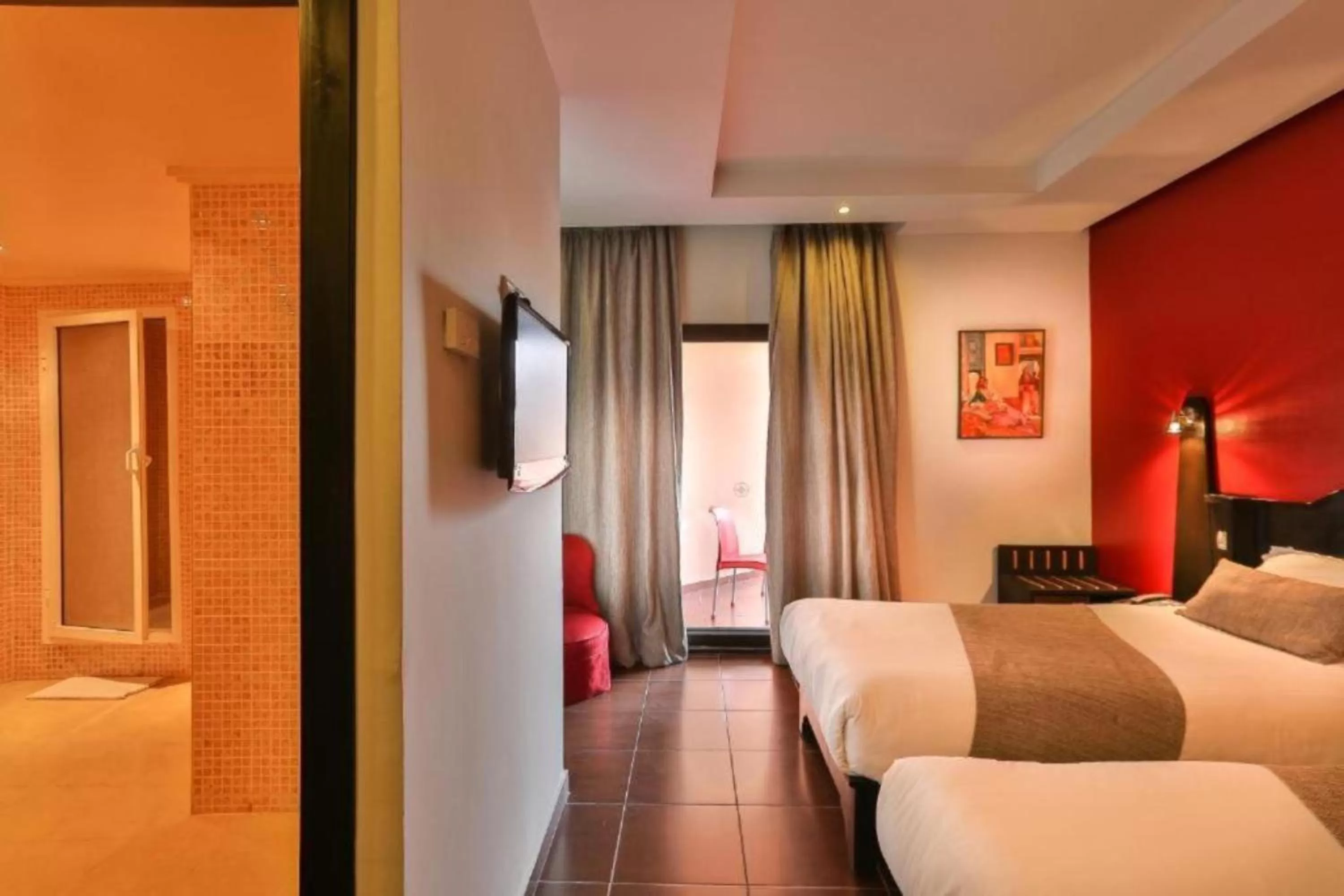 Triple Room with Station View in Red Hotel Marrakech