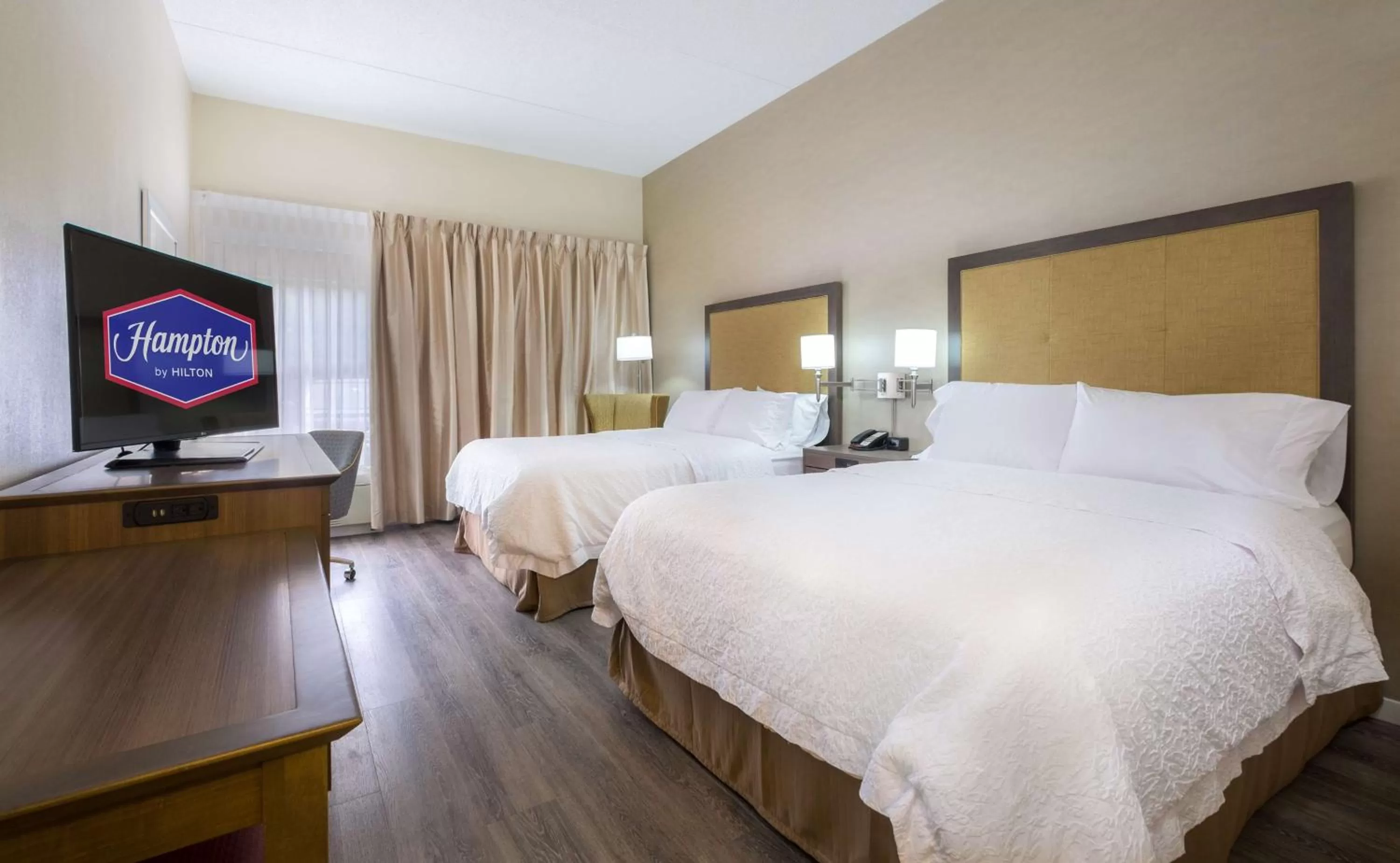Room with Two Queen Beds - Non-Smoking in Hampton Inn Freeport/Brunswick