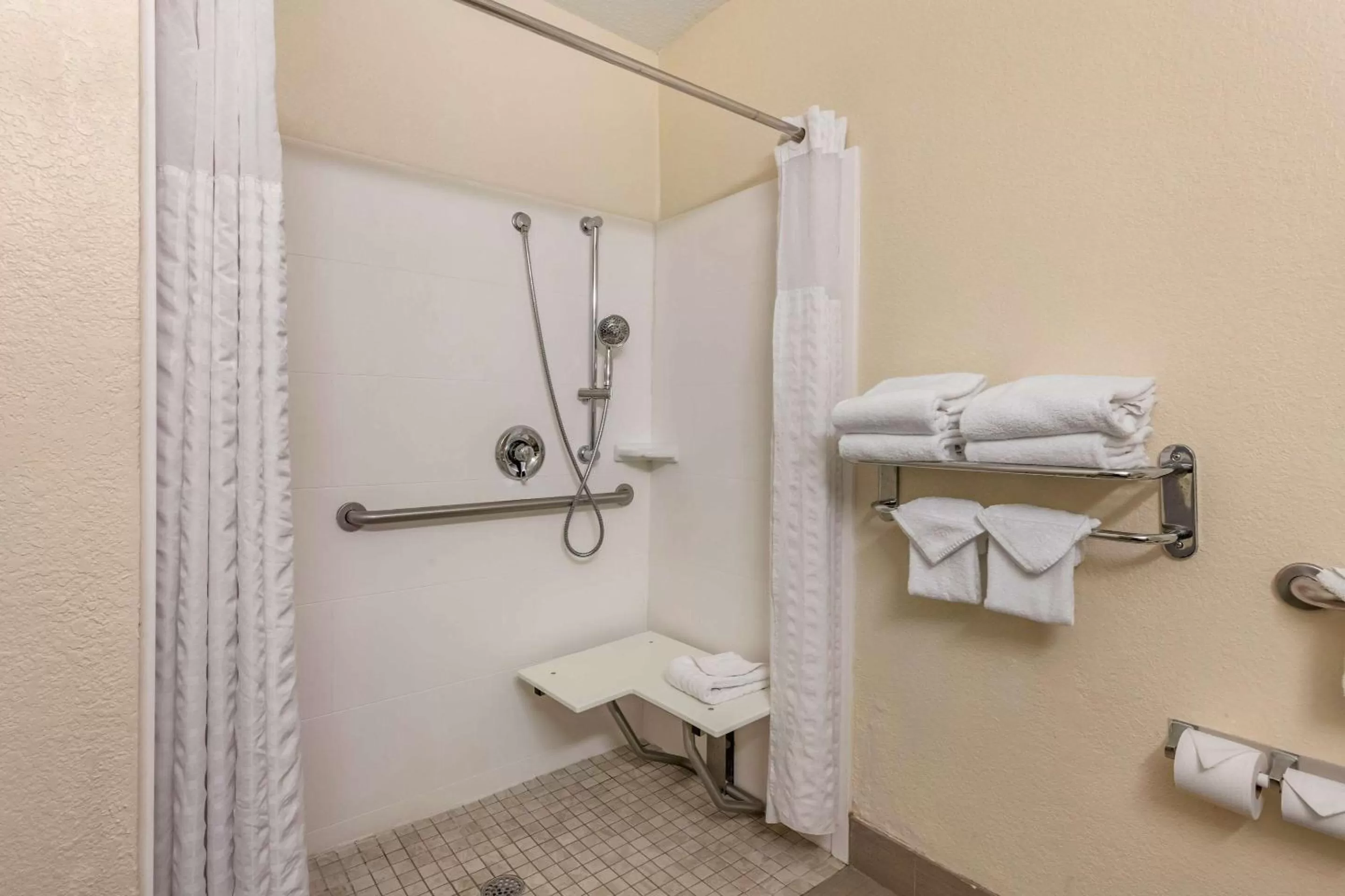 King Suite with Roll-In Shower - Accessible/Non-Smoking in Comfort Suites Maingate East