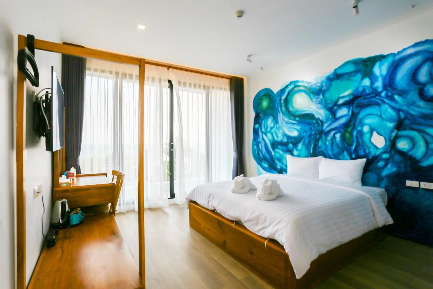 Deluxe Double Room with Sea View in Tique Series Boutique Resort (SHA Extra Plus)