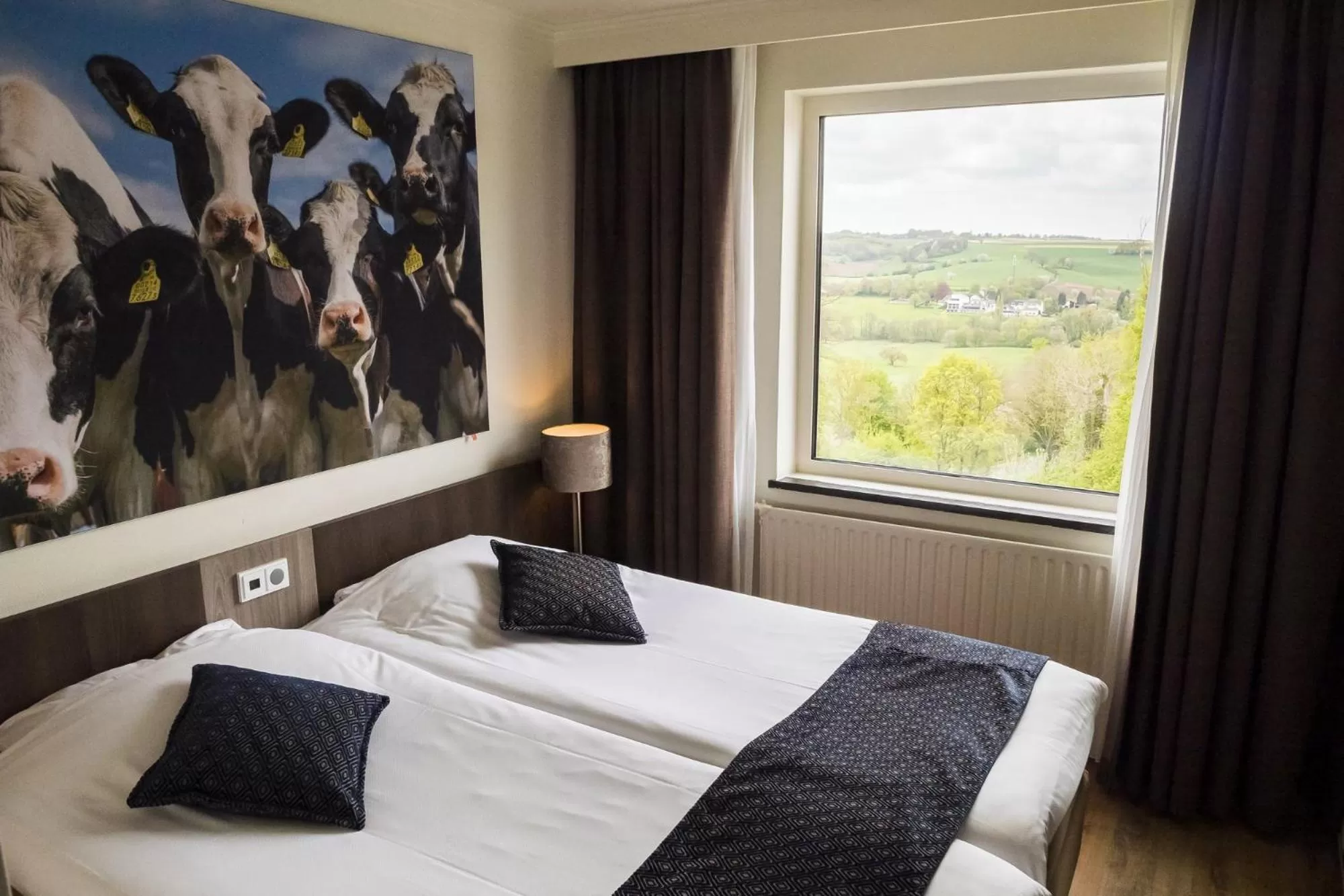 Royal Junior Suite with Two Single Beds in Best Western Hotel Slenaken