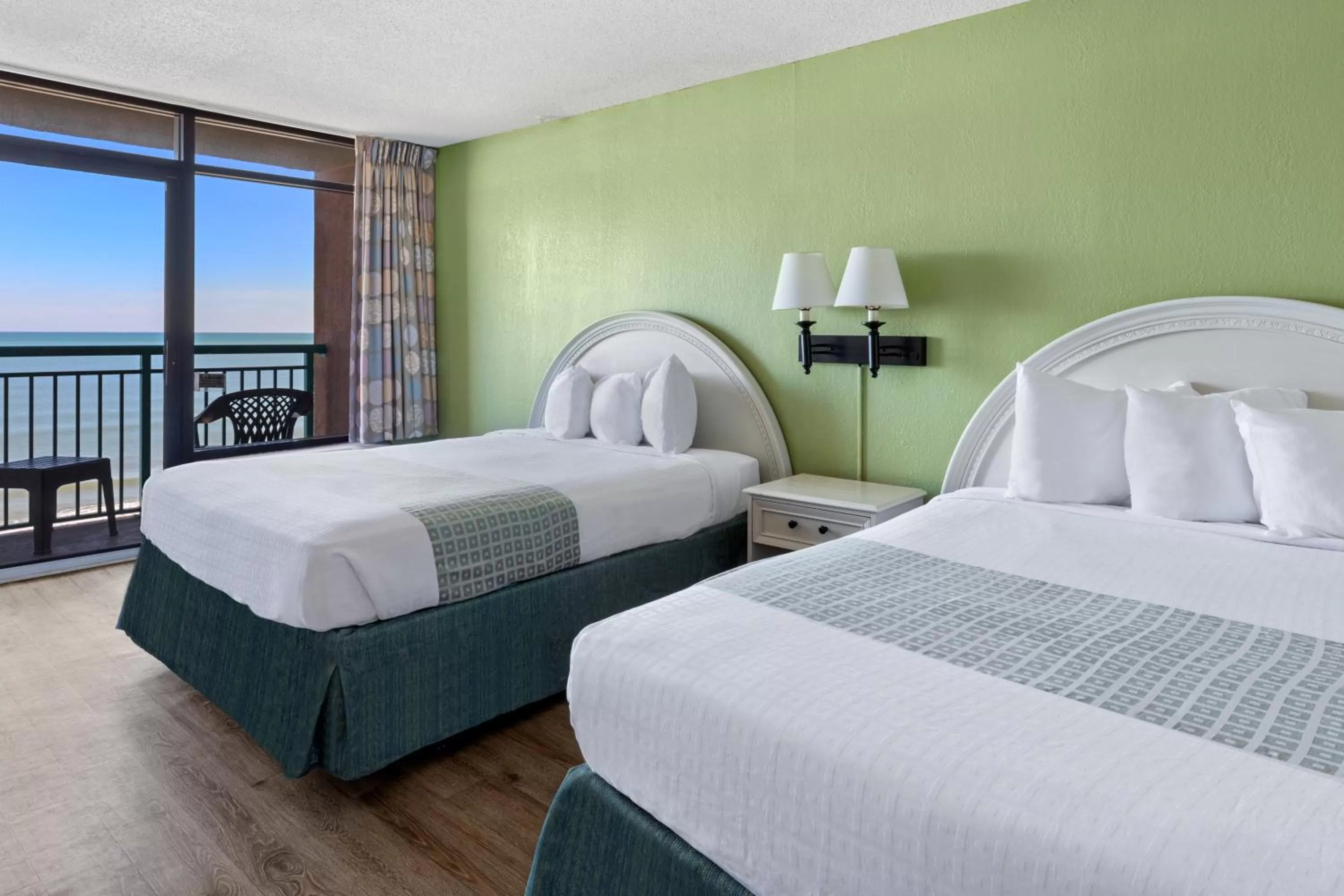 One Bedroom Suite with Two Queen Beds in Sandcastle Oceanfront Resort South Beach