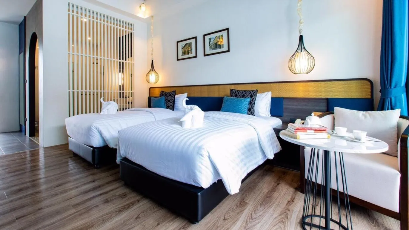 Twin Room with Pool View in Chaanburi Boutique Resort