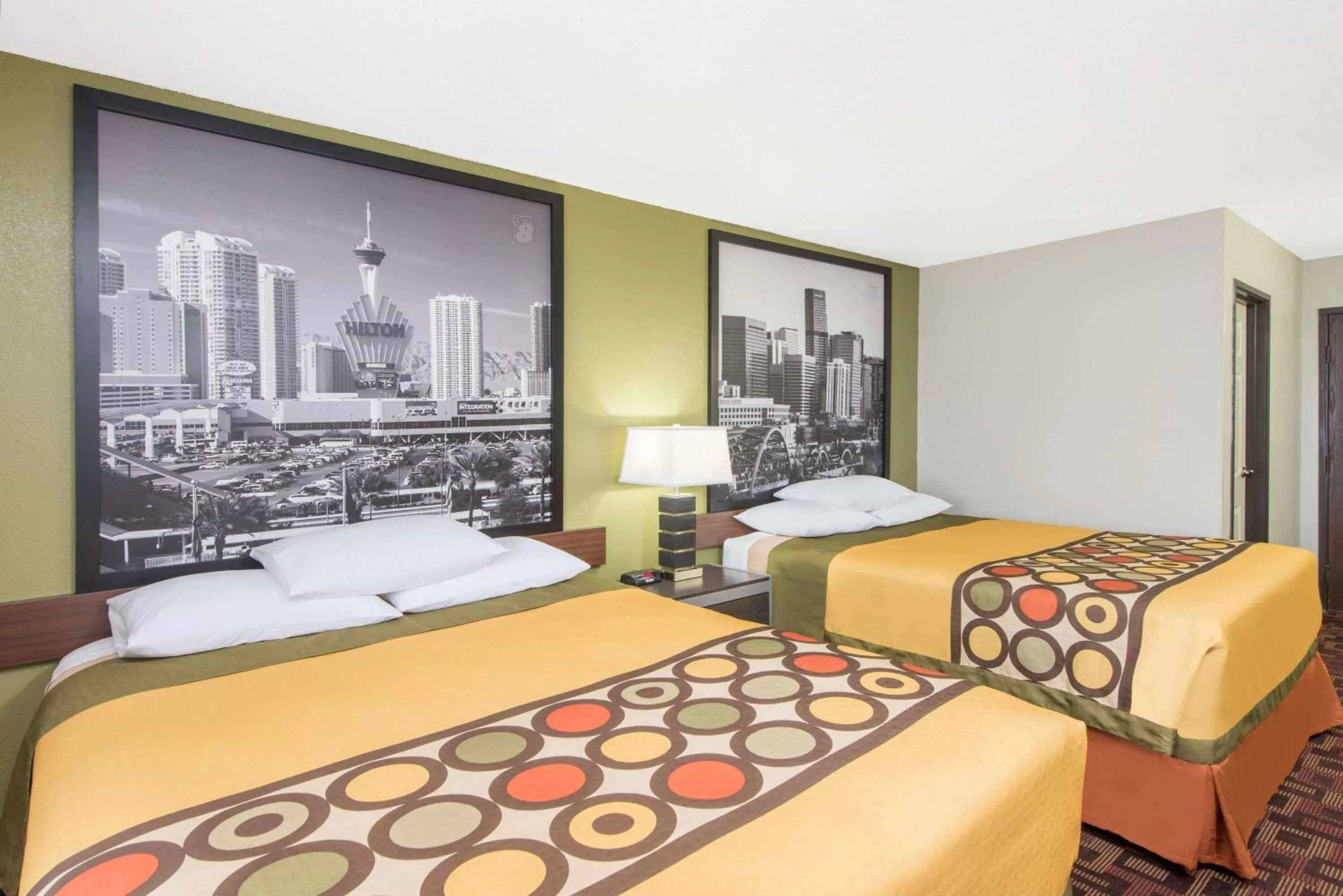 Queen Room with Two Queen Beds - Non-Smoking in Super 8 by Wyndham Moberly MO