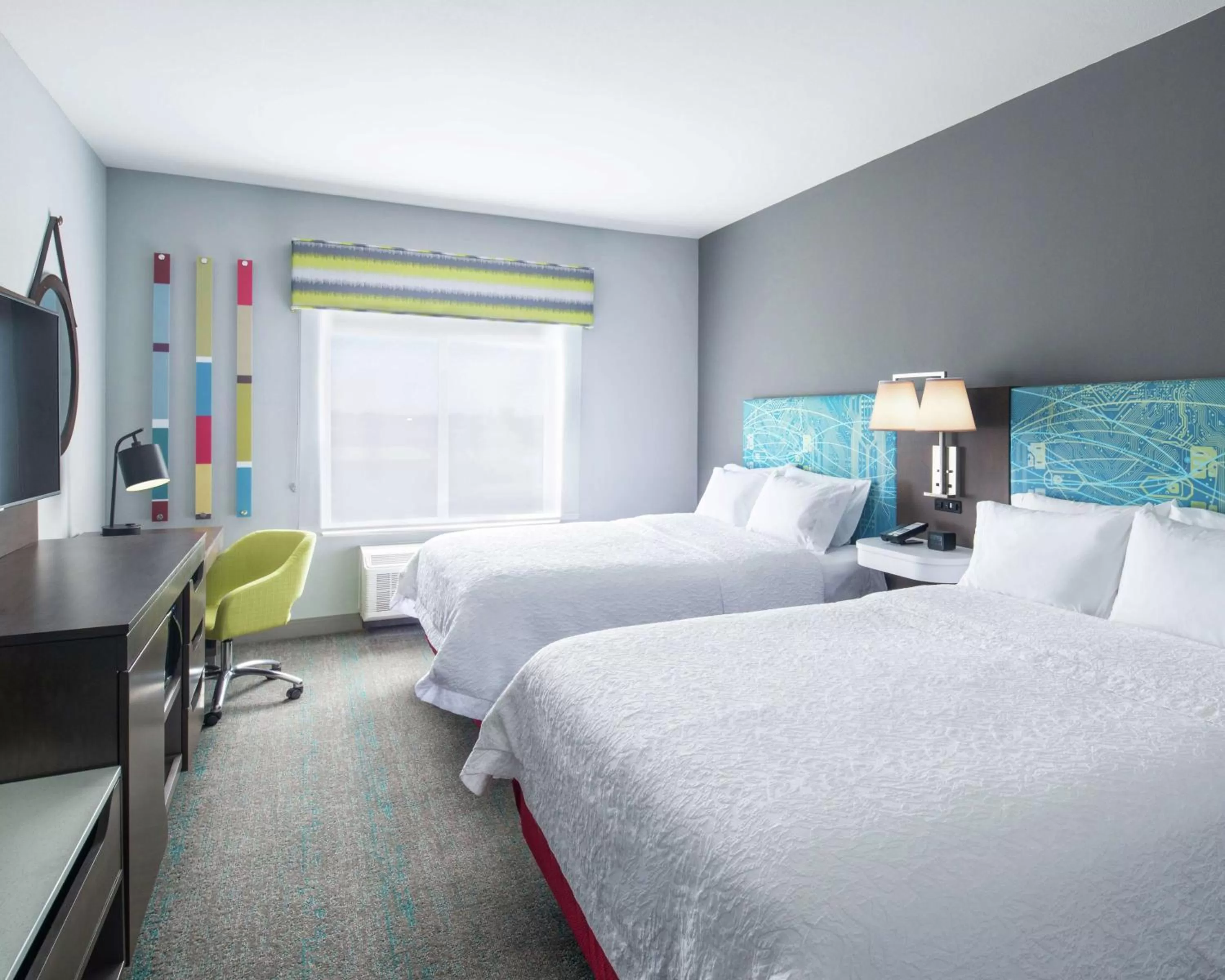 Room with Two Queen Beds - Non-Smoking in Hampton Inn & Suites Lubbock