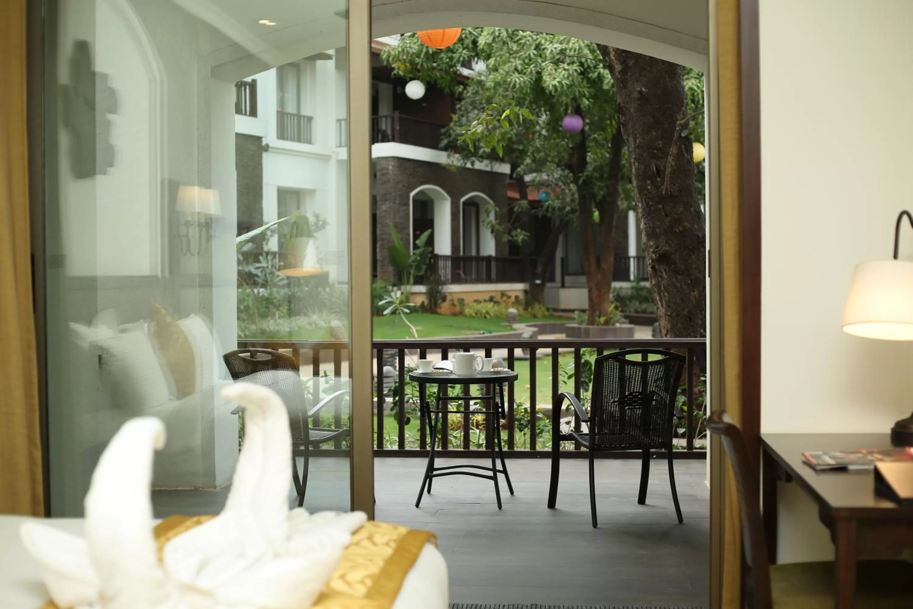 Cypress Suite with Balcony with 10% off on Buffet Meals & Spa in Rhythm Lonavala - An All Suite Resort