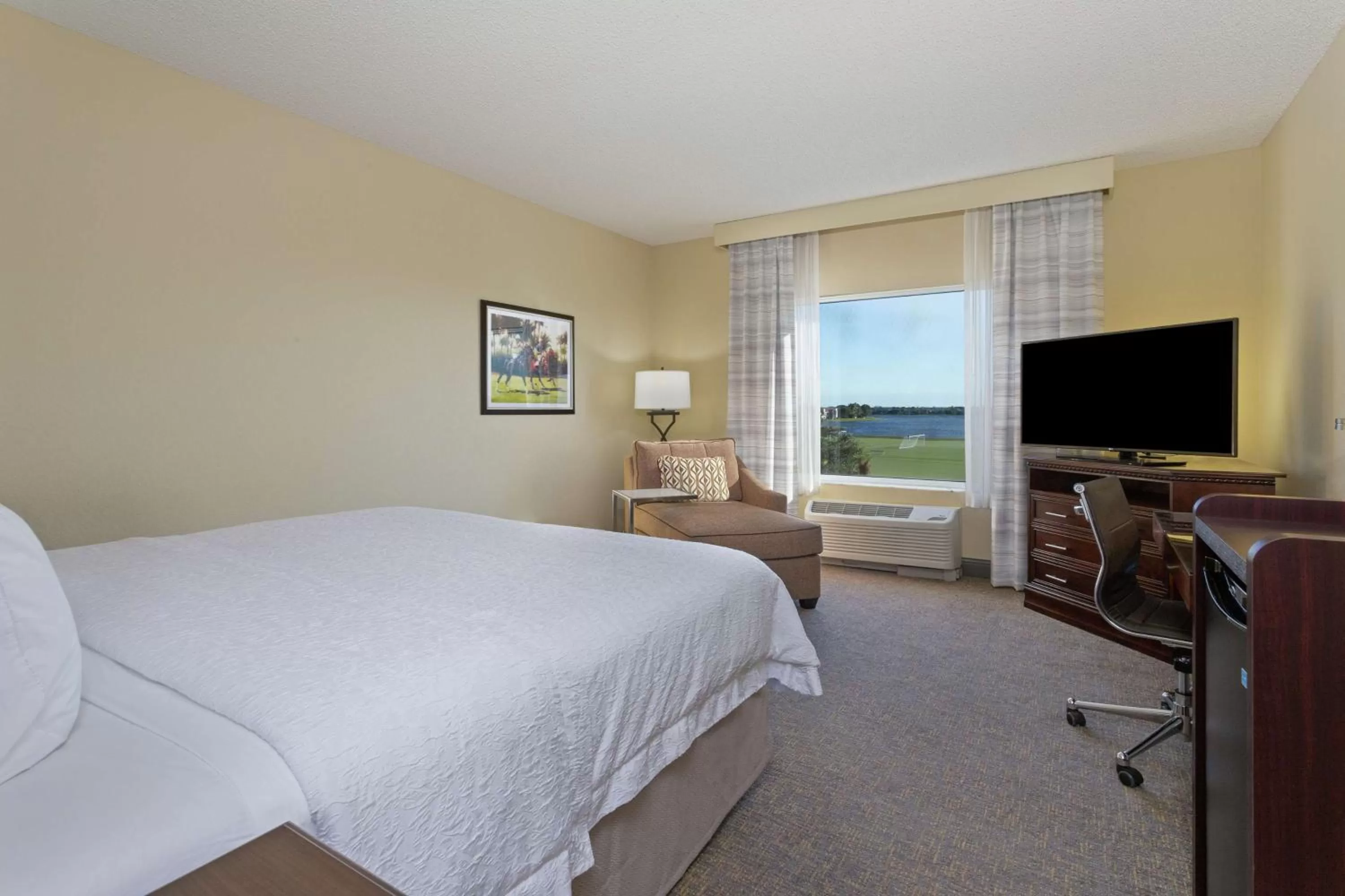 King Room with Lake View - Non-Smoking in Hampton Inn & Suites Wellington