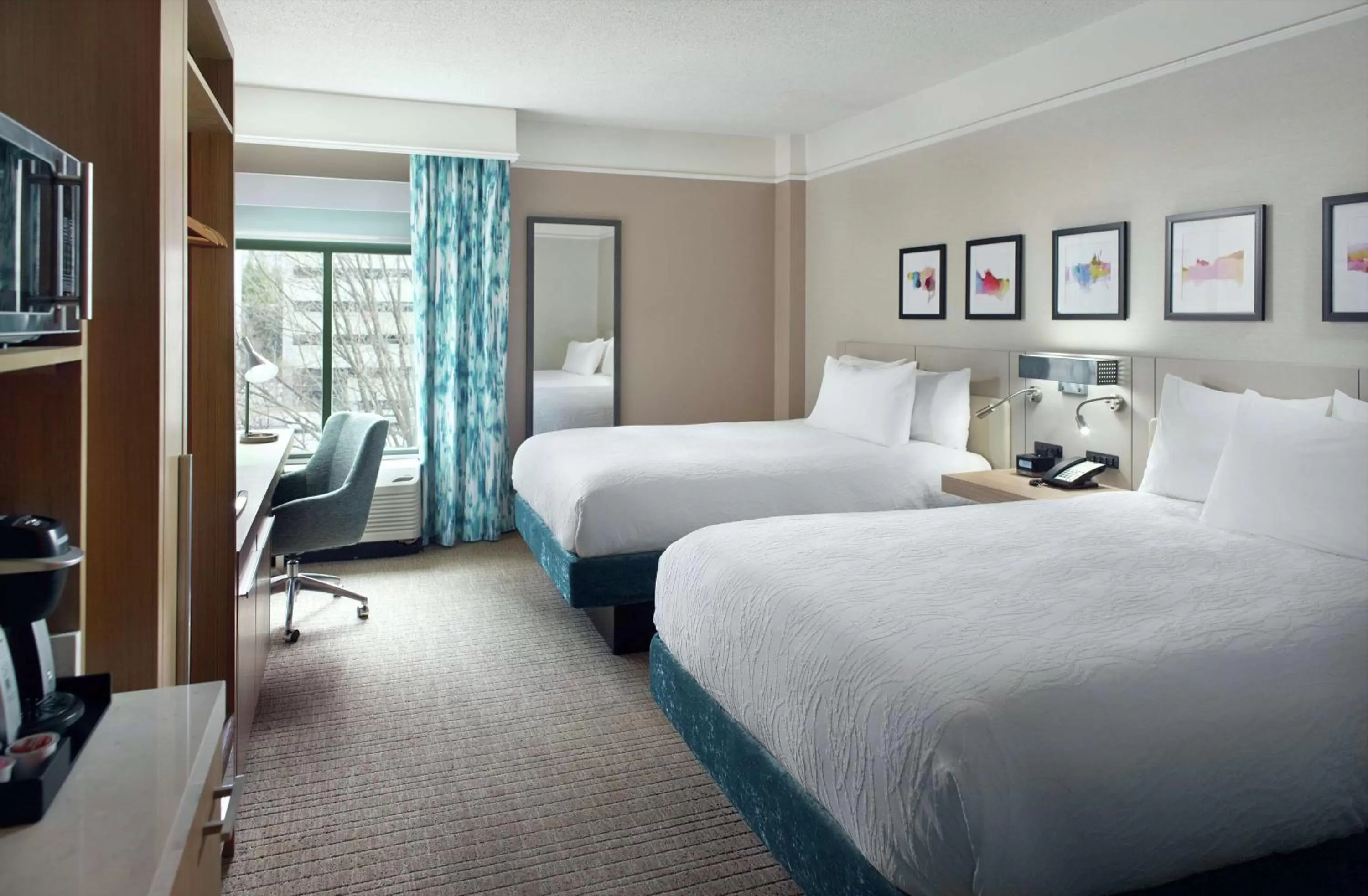 Double Room with Two Double Beds in Hilton Garden Inn Atlanta-Buckhead