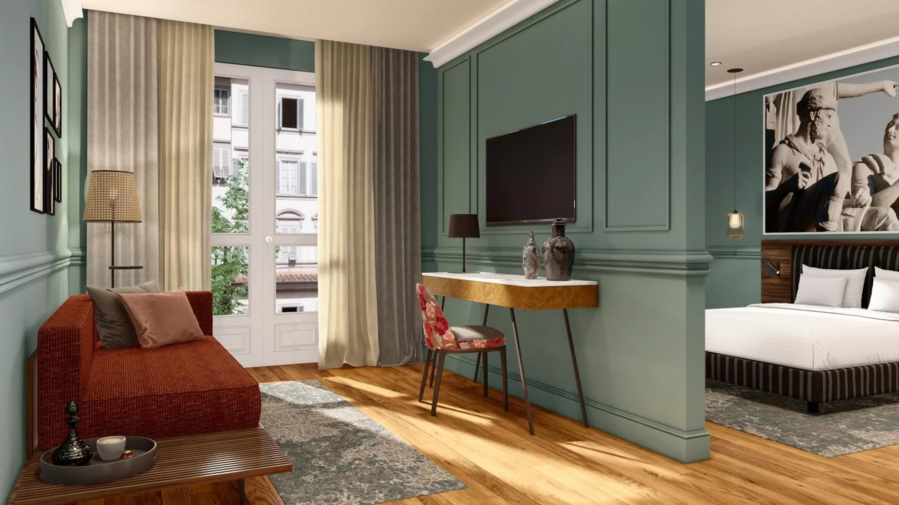 Deluxe Double Room in Hotel Indigo Turin by IHG