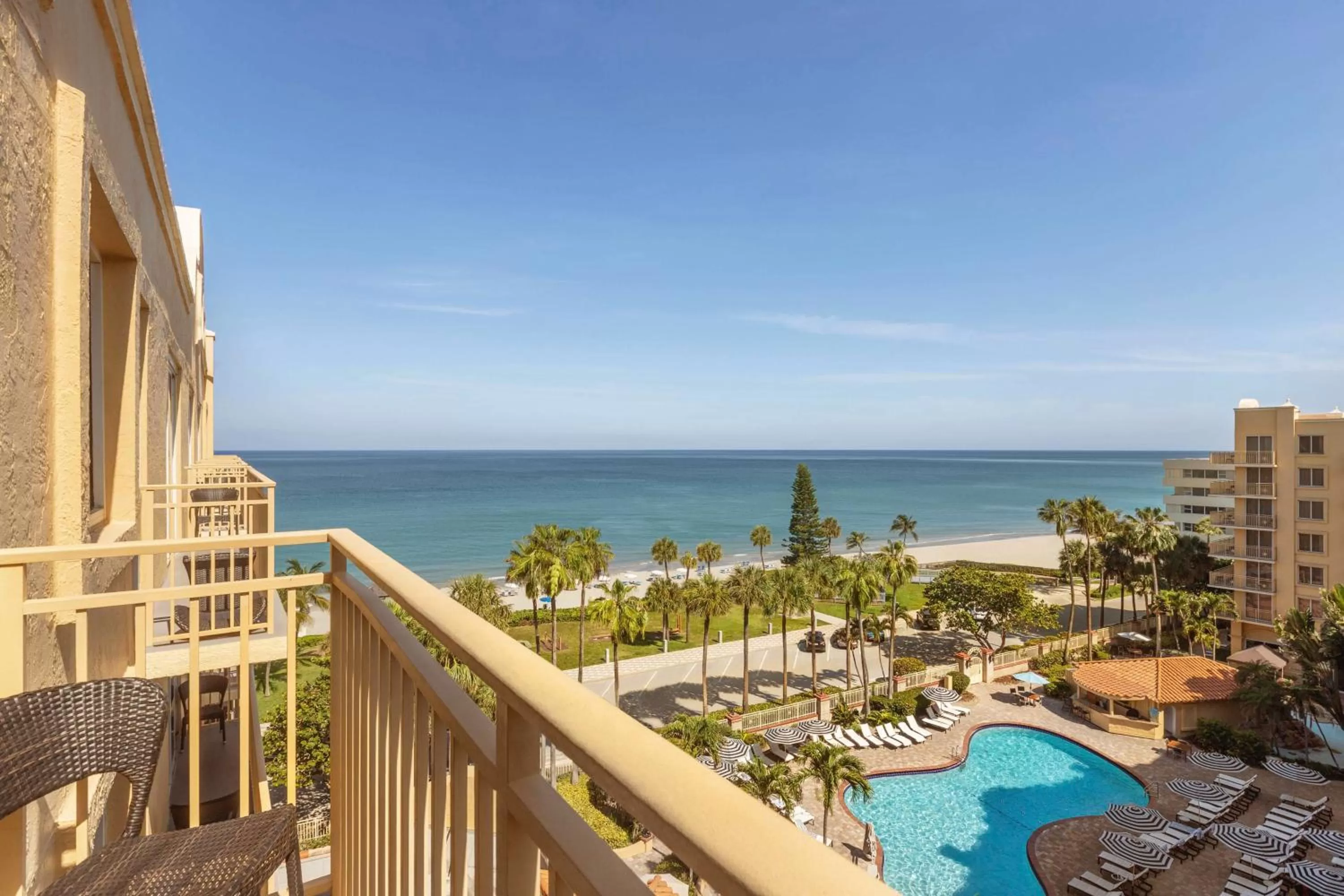 Suite, 1 King Bed, Oceanview, Sit Down Balcony in Embassy Suites by Hilton Deerfield Beach Resort & Spa