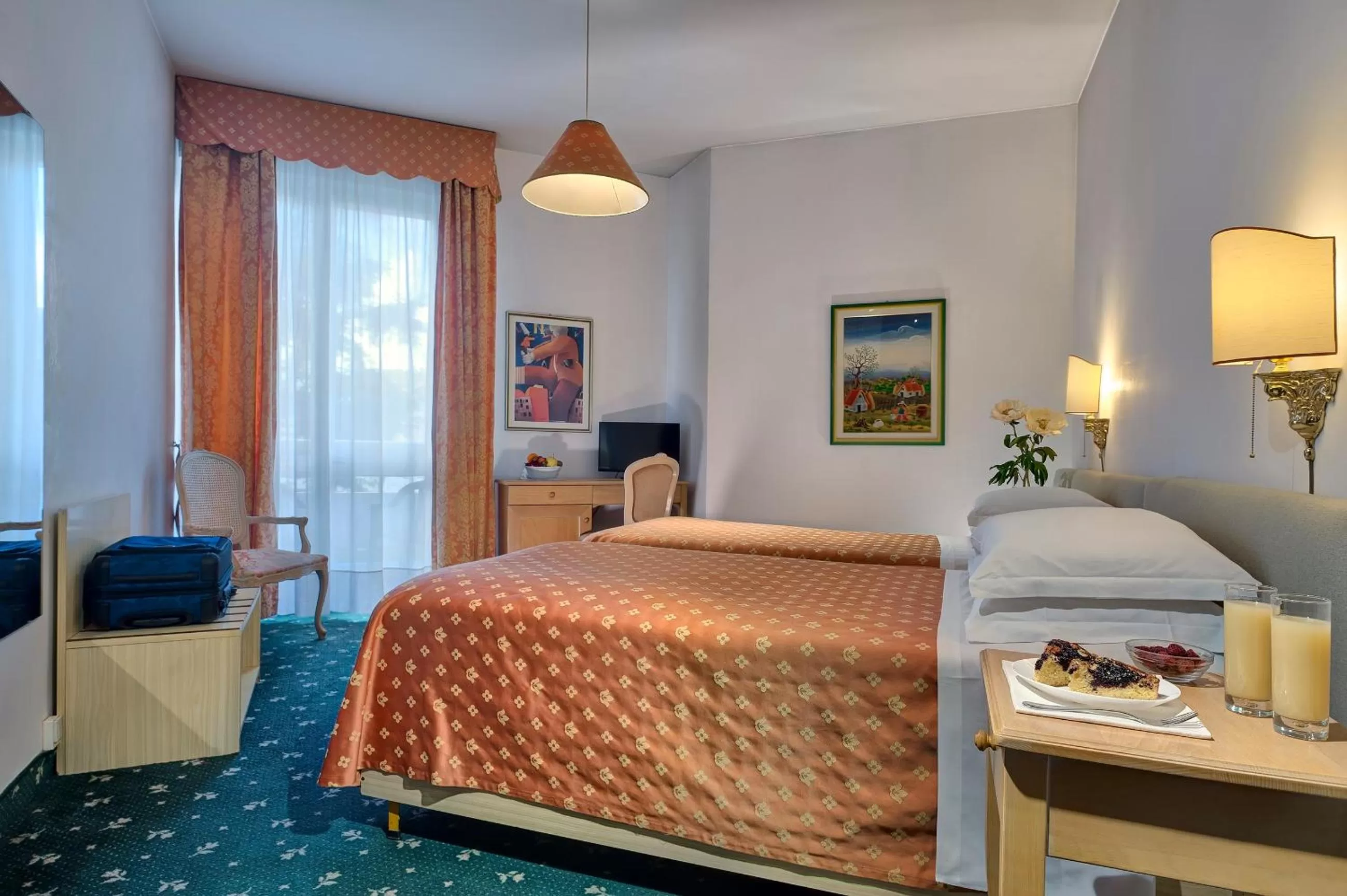 Double Room with Balcony in Park Hotel Terme