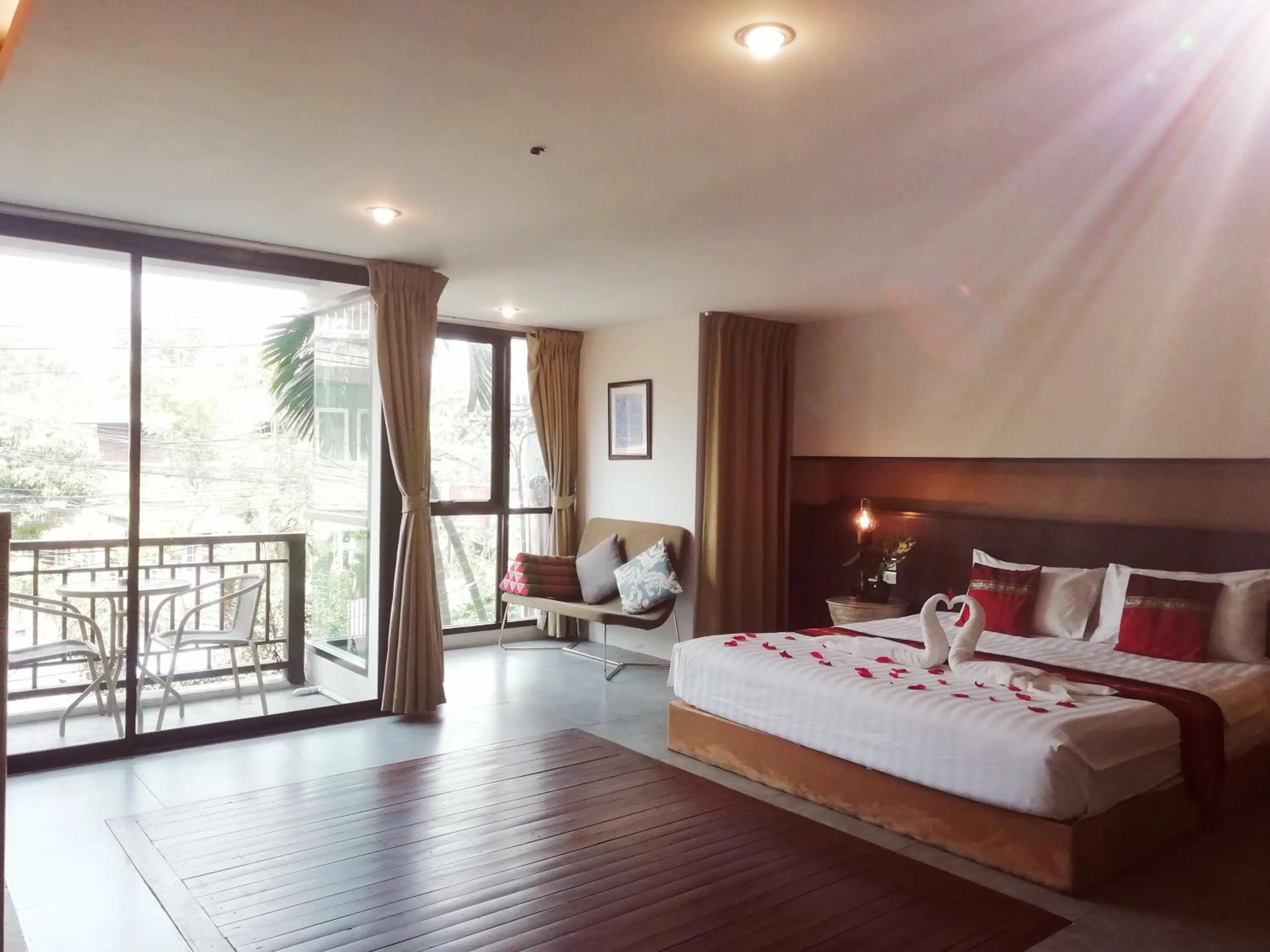 Double Room with View in Mandala House, Chiang Mai