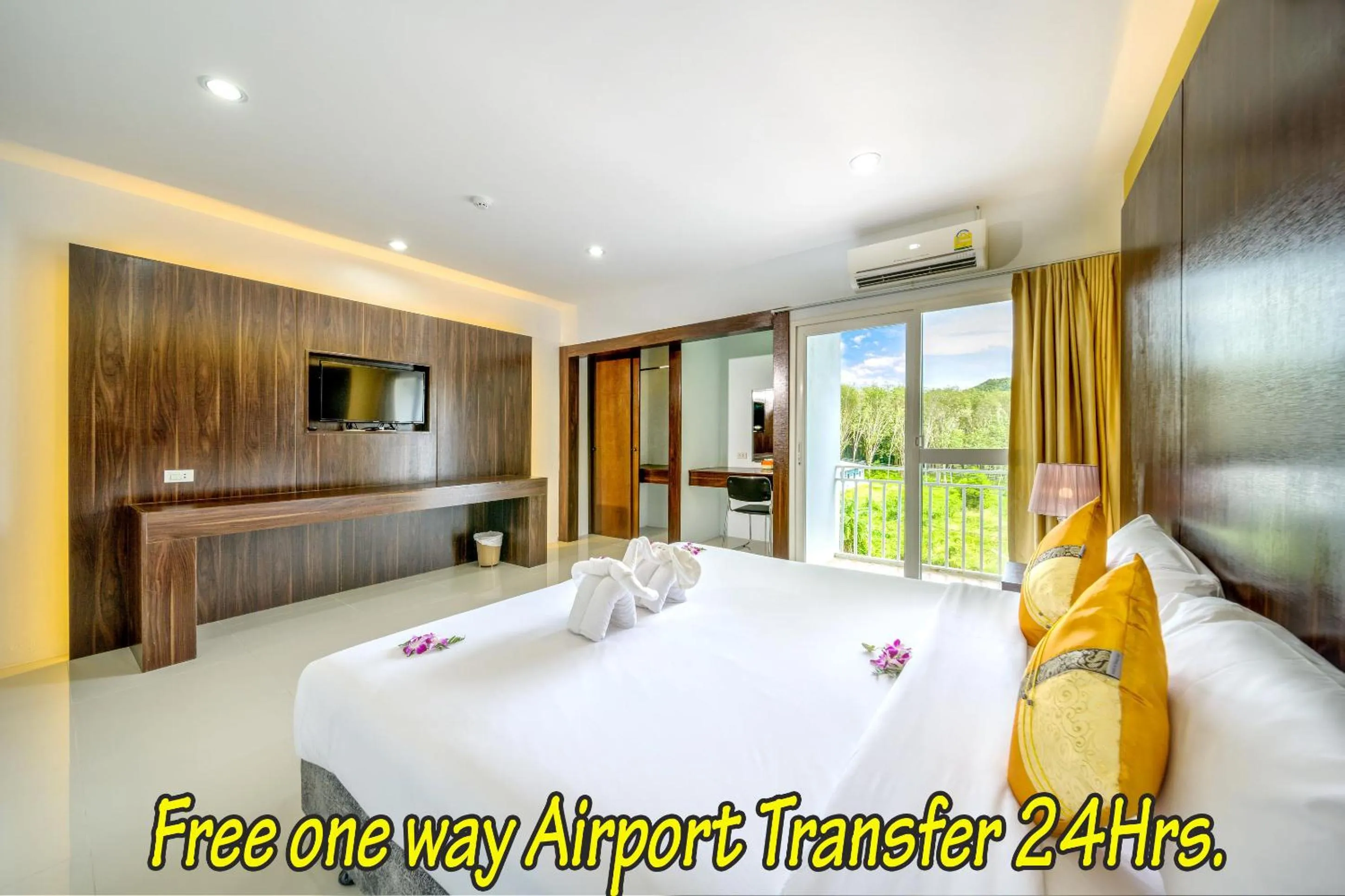 Deluxe Double Room - single occupancy in Naiyang Place - Phuket Airport