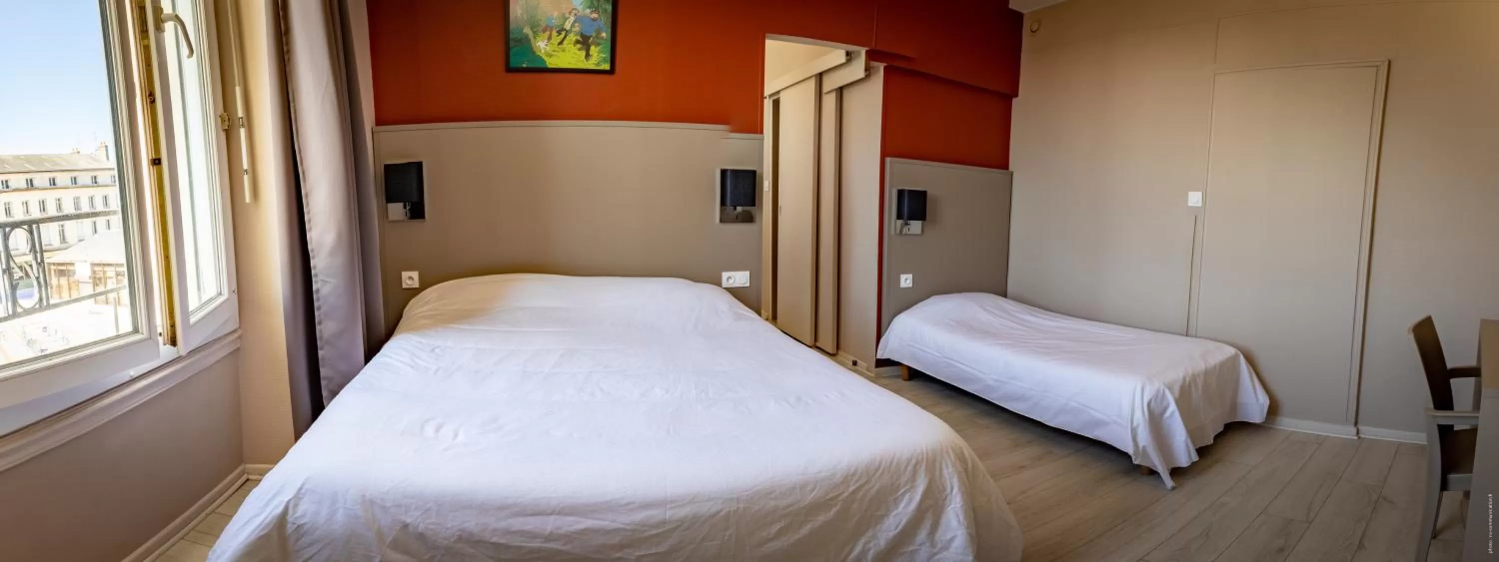 Superior Triple Room in Hotel de la Gare