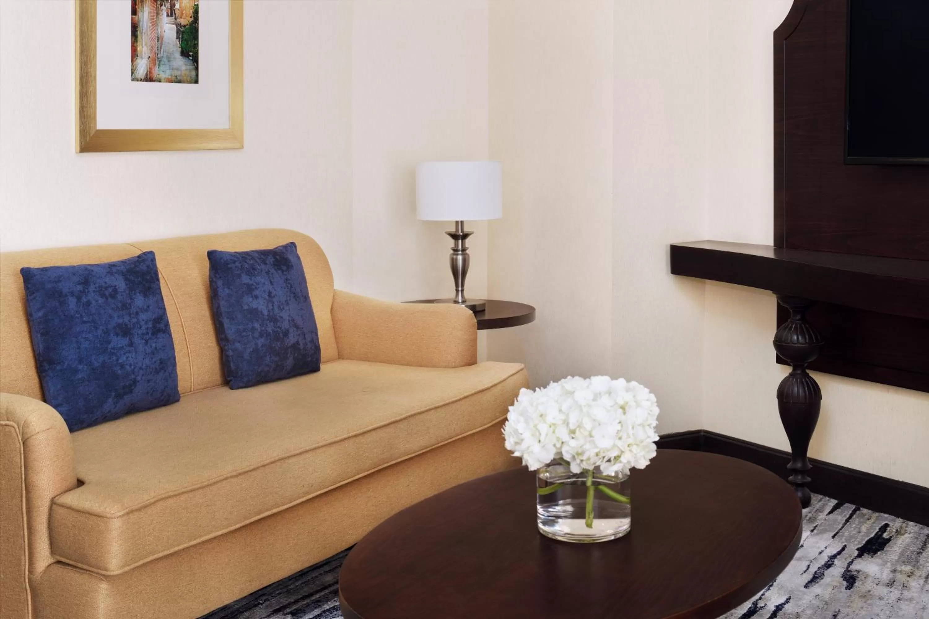 Junior King Suite with Living Area and Balcony - Non-Smoking in Crowne Plaza Riyadh Al Waha by IHG