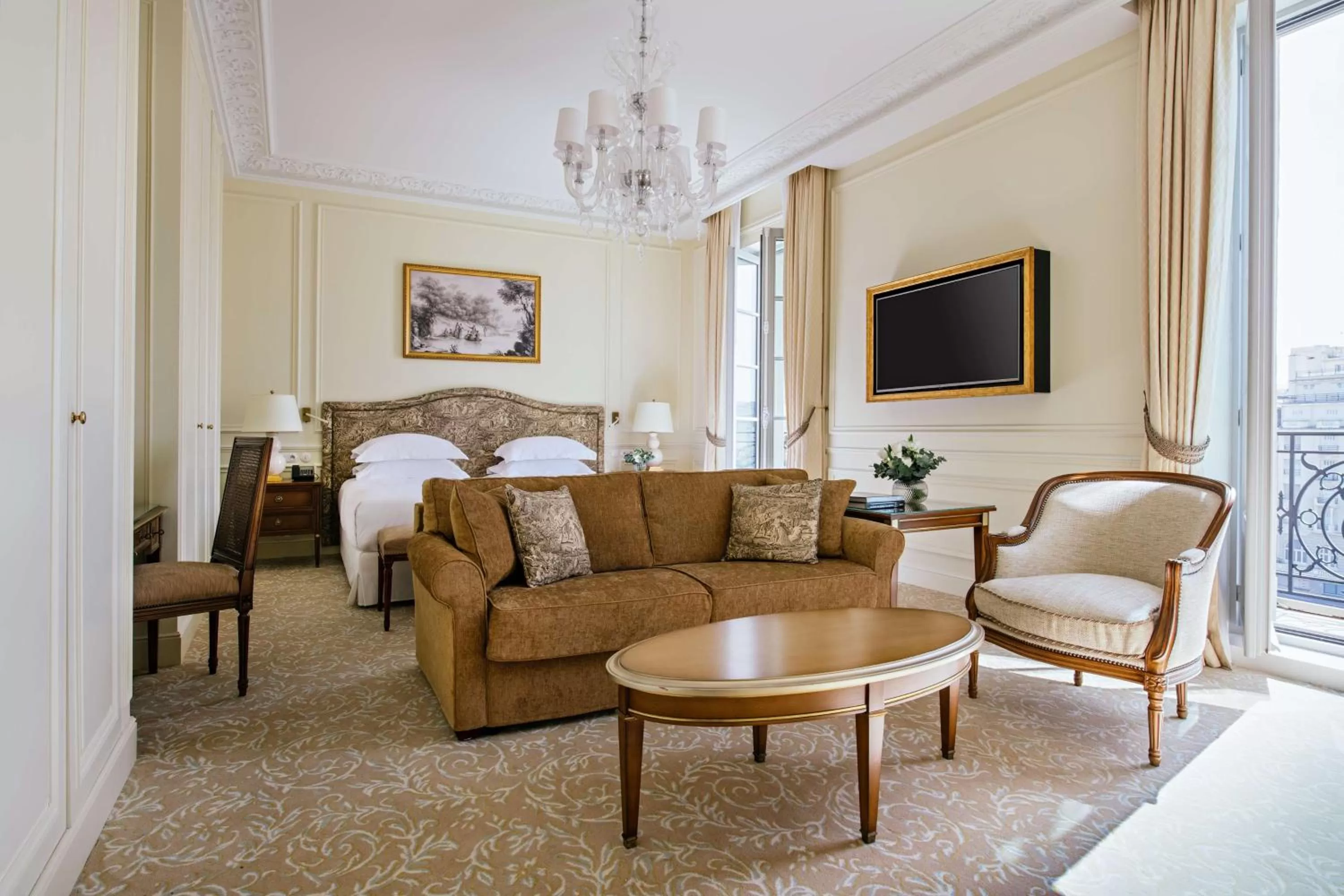Junior Suite with Ocean View in Hôtel du Palais Biarritz, in The Unbound Collection by Hyatt