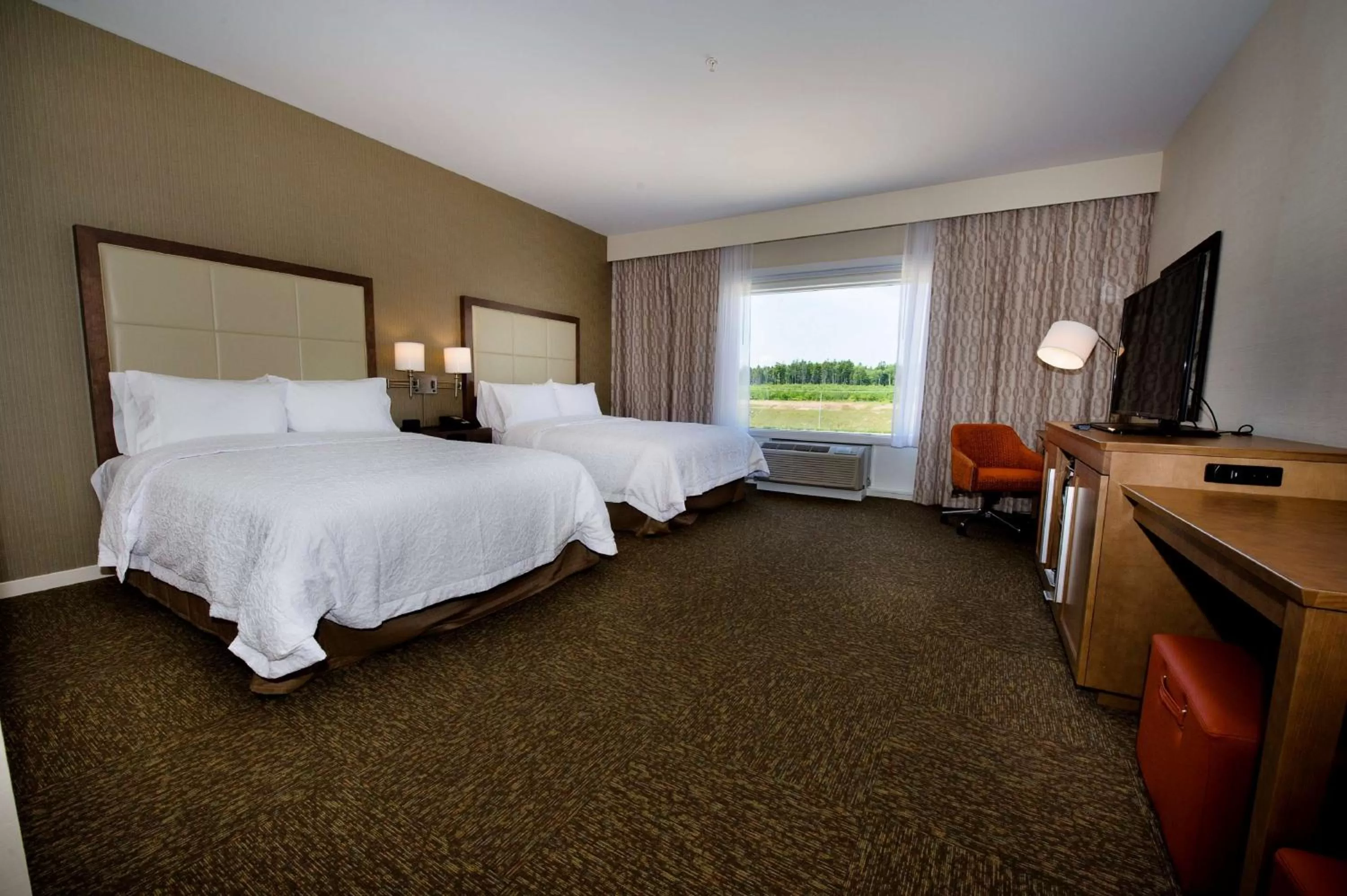 Queen Room with Two Queen Beds - Mobility Access/Non-Smoking in Hampton Inn & Suites Truro, NS