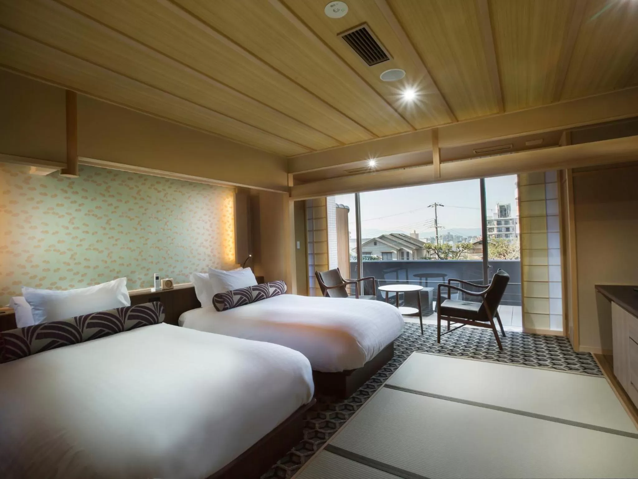 Deluxe Twin Room with Terrace - single occupancy - Non-Smoking (2nd-3rd Floor) in Saka Hotel Kyoto