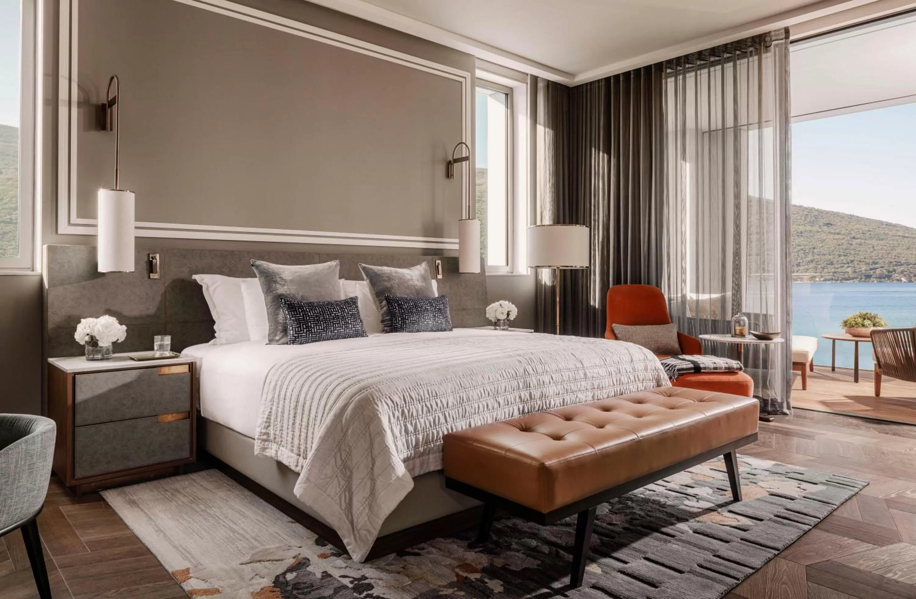 Double Room with Panoramic Bay View  in One&Only Portonovi