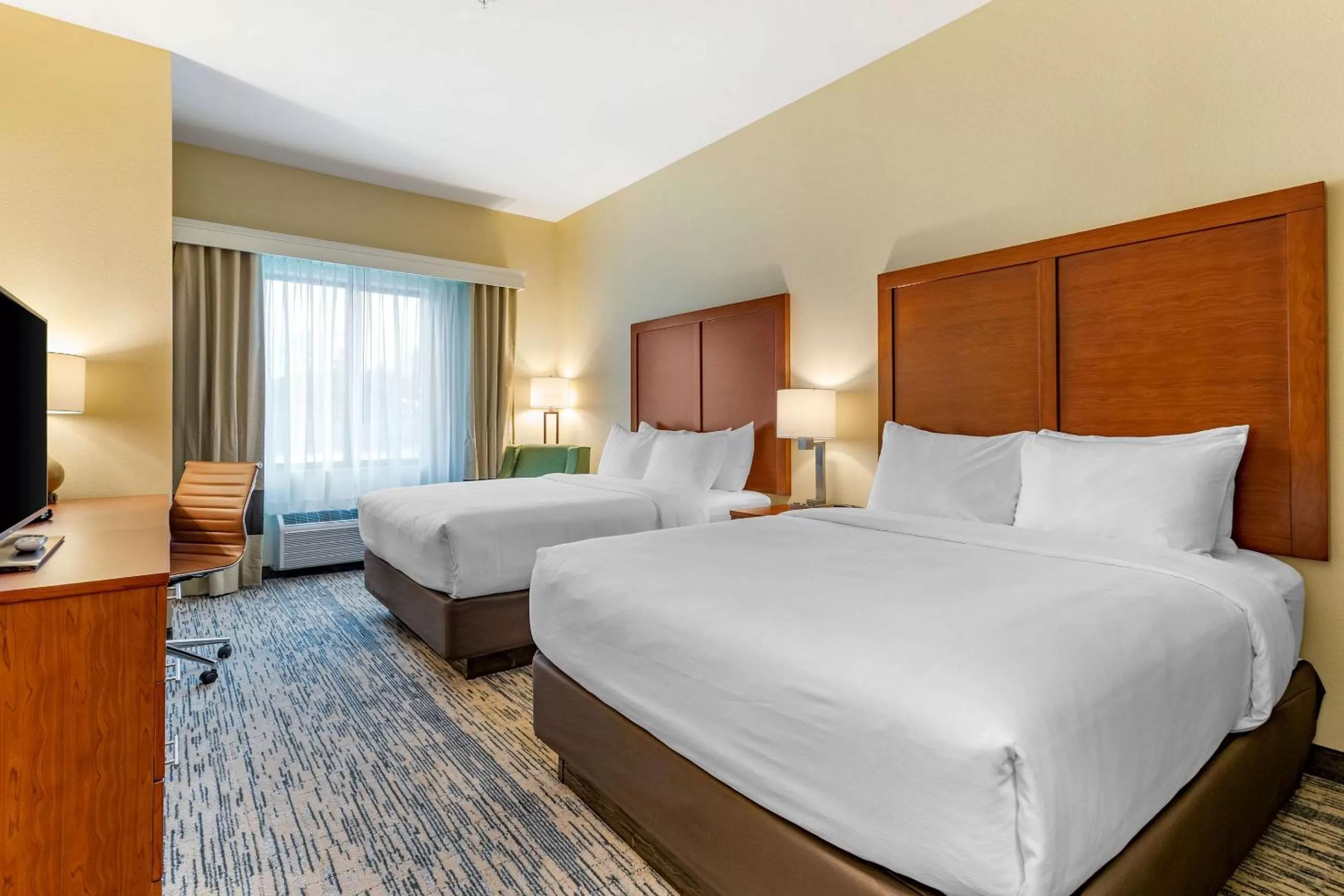 Queen Room with Two Queen Beds - Accessible/Non-Smoking  in Comfort Inn & Suites West Des Moines