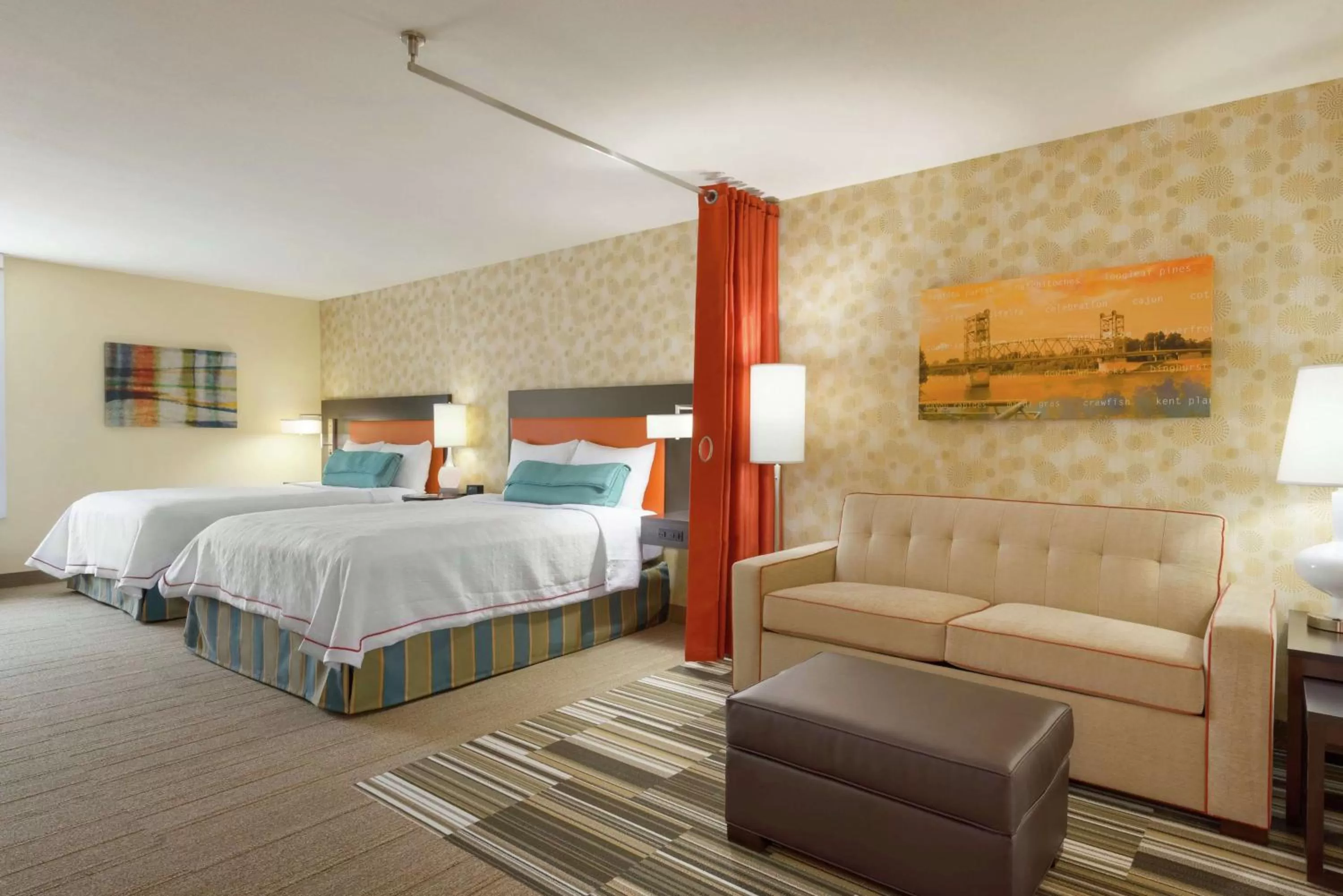 Studio Suite with Two Queen Beds - Hearing Access/Non-Smoking in Home2 Suites by Hilton Alexandria