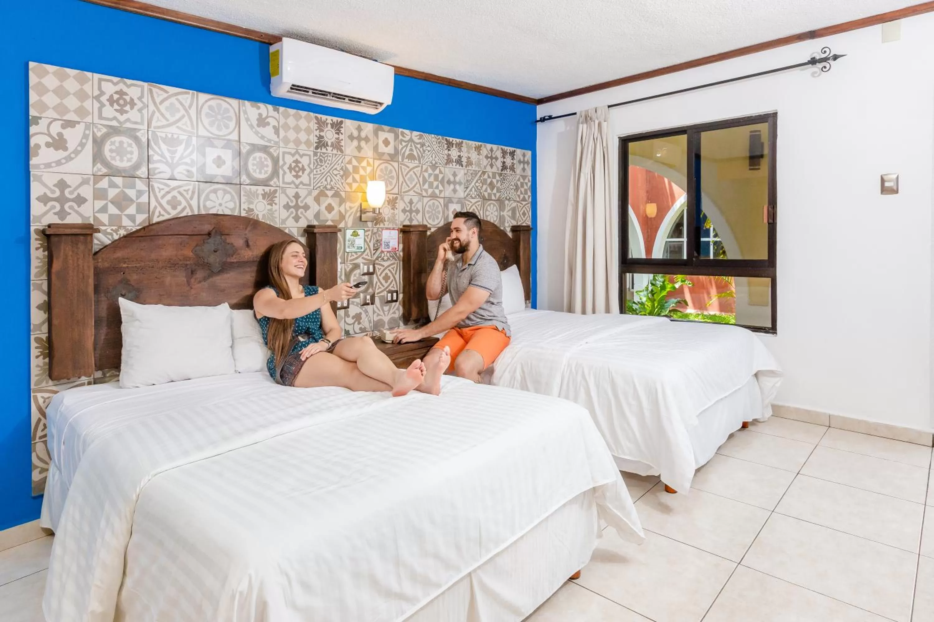 Standard Twin Room in Hacienda Inn Aeropuerto