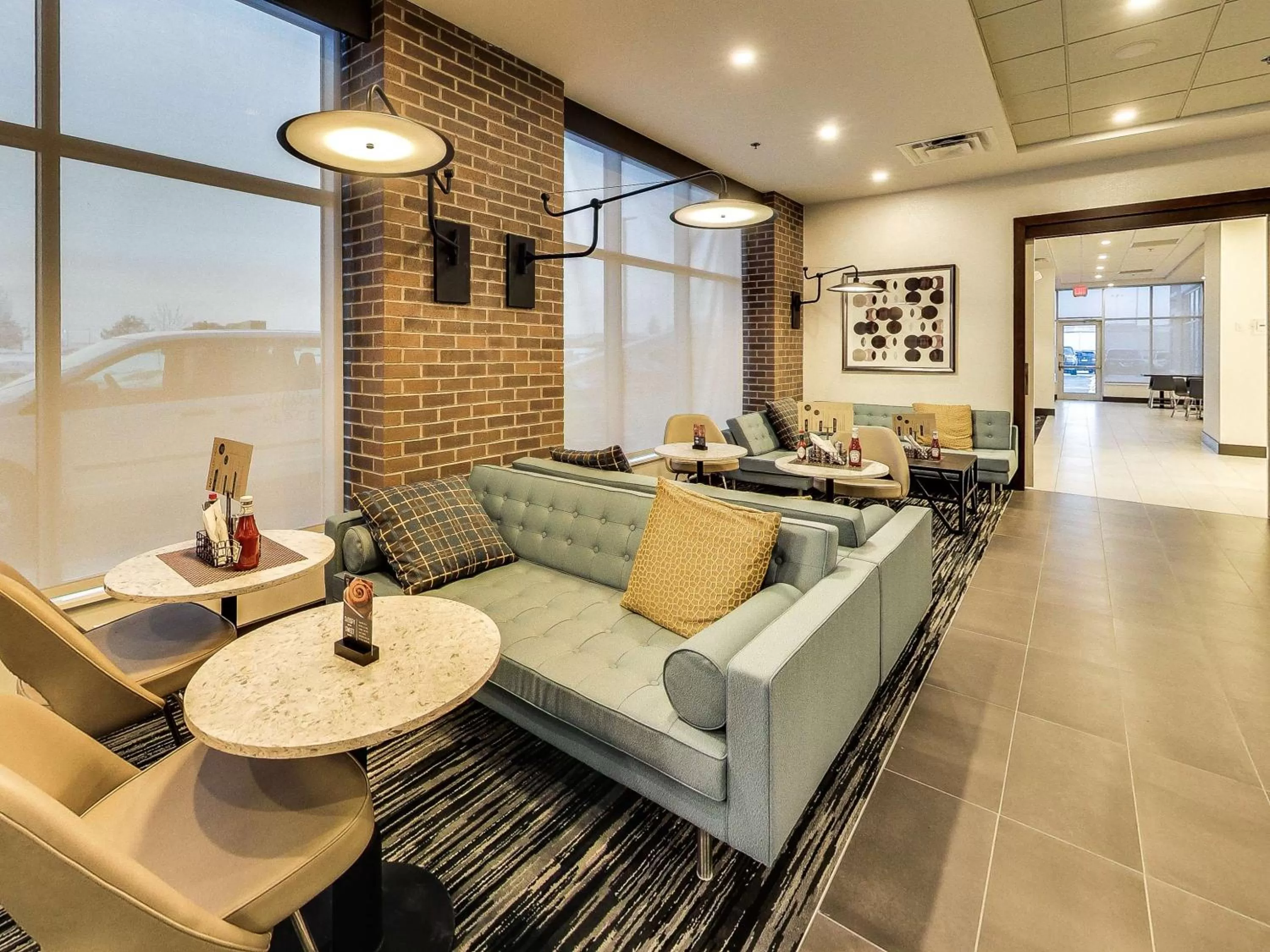 Lobby or reception in Hyatt Place Edmonton West