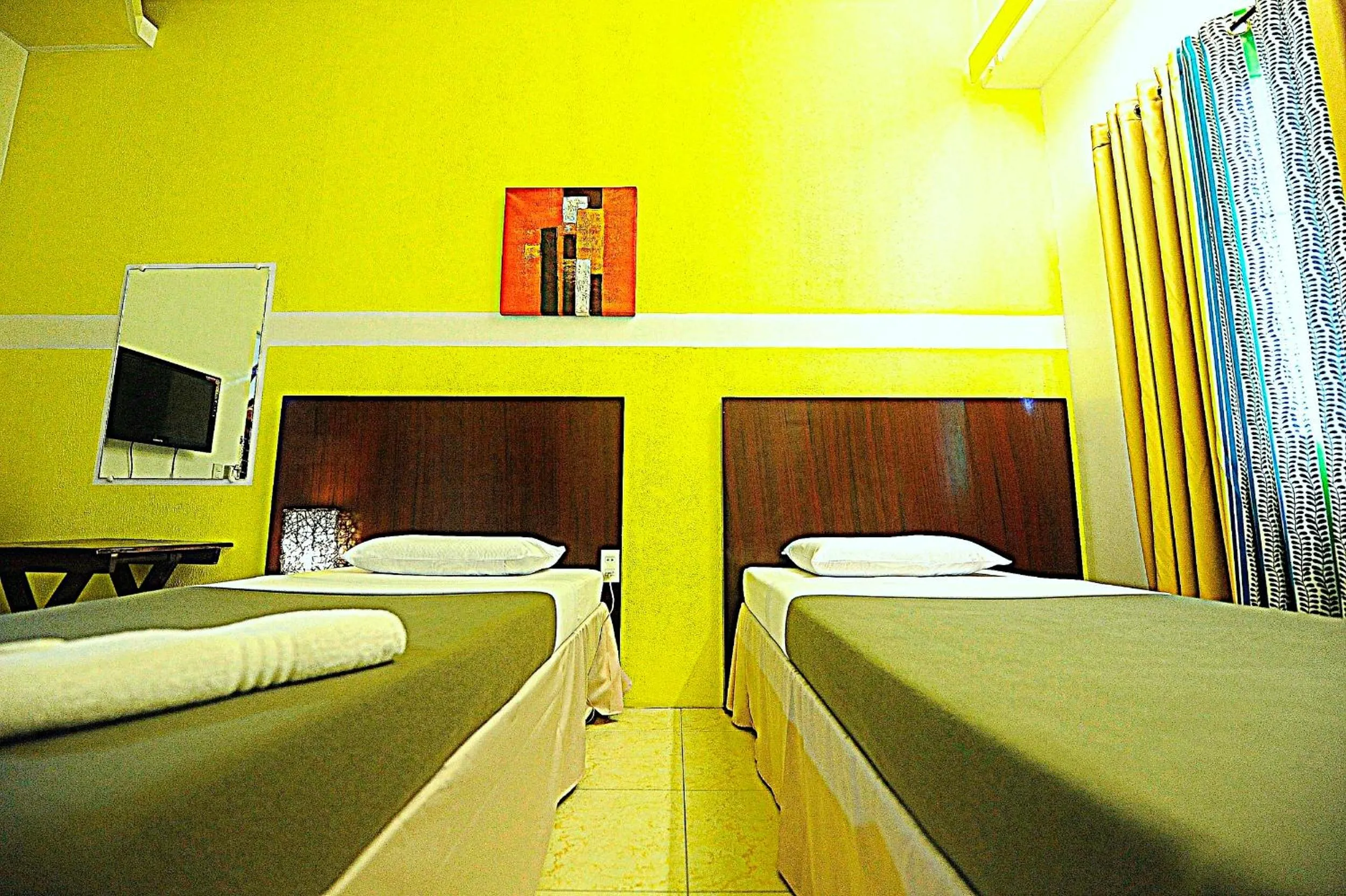 Twin Room in First Pacific Inn Davao