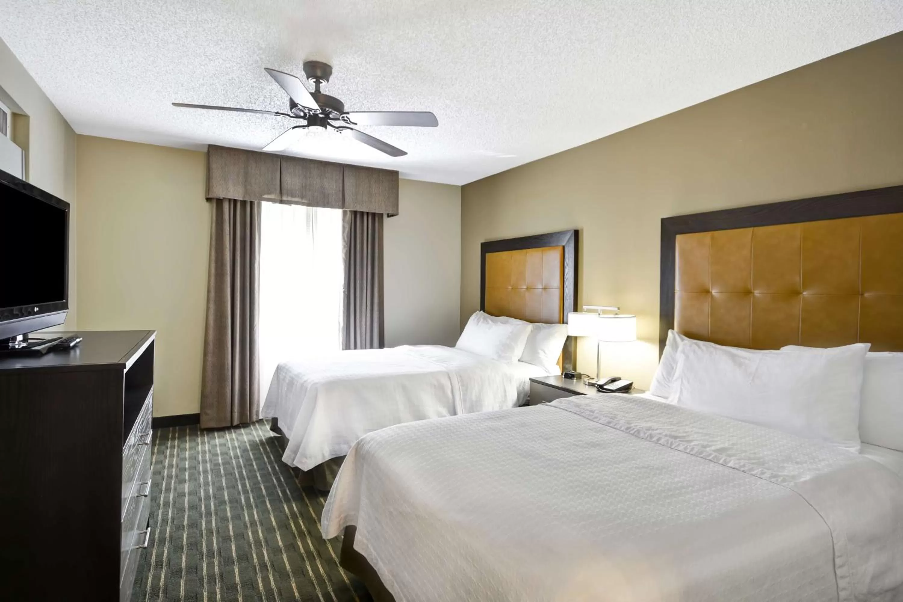 Two-Bedroom Suite with One King And Two Double Beds - Non-Smoking in Homewood Suites Durham-Chapel Hill I-40