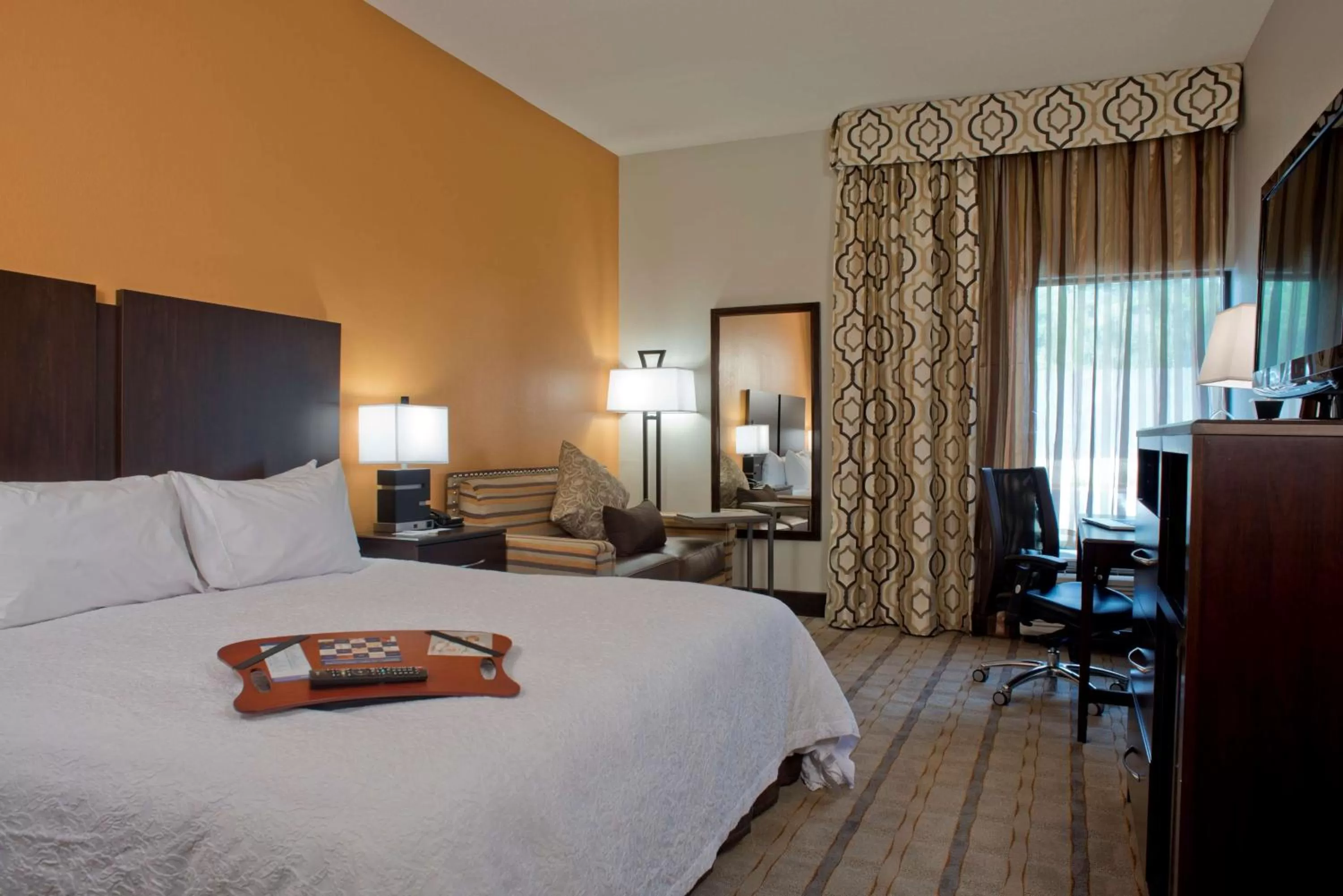 King Room with Accessible Tub - Mobility and Hearing Access/Non-Smoking in Hampton Inn Milledgeville