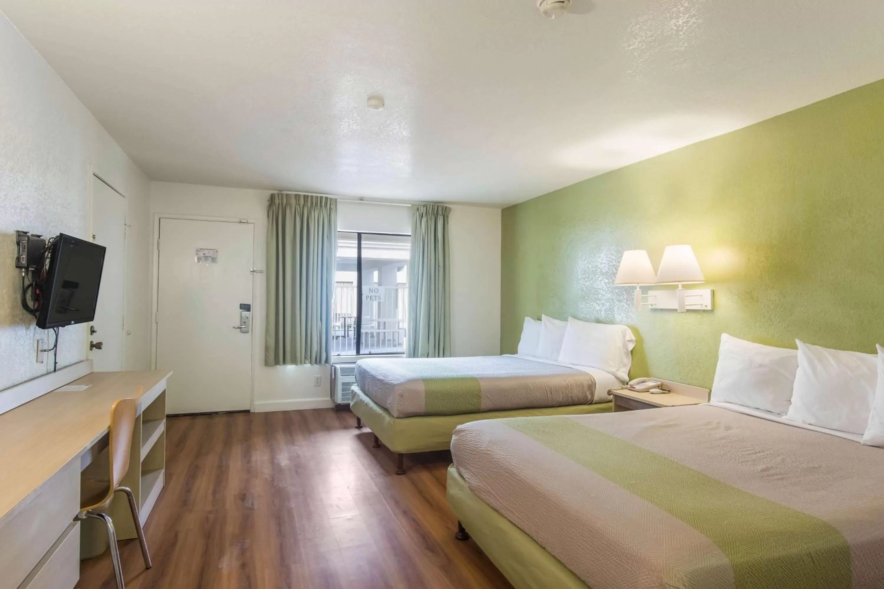 Queen Room with Two Queen Beds - single occupancy - Disability Access - Smoking in Motel 6 Hemet