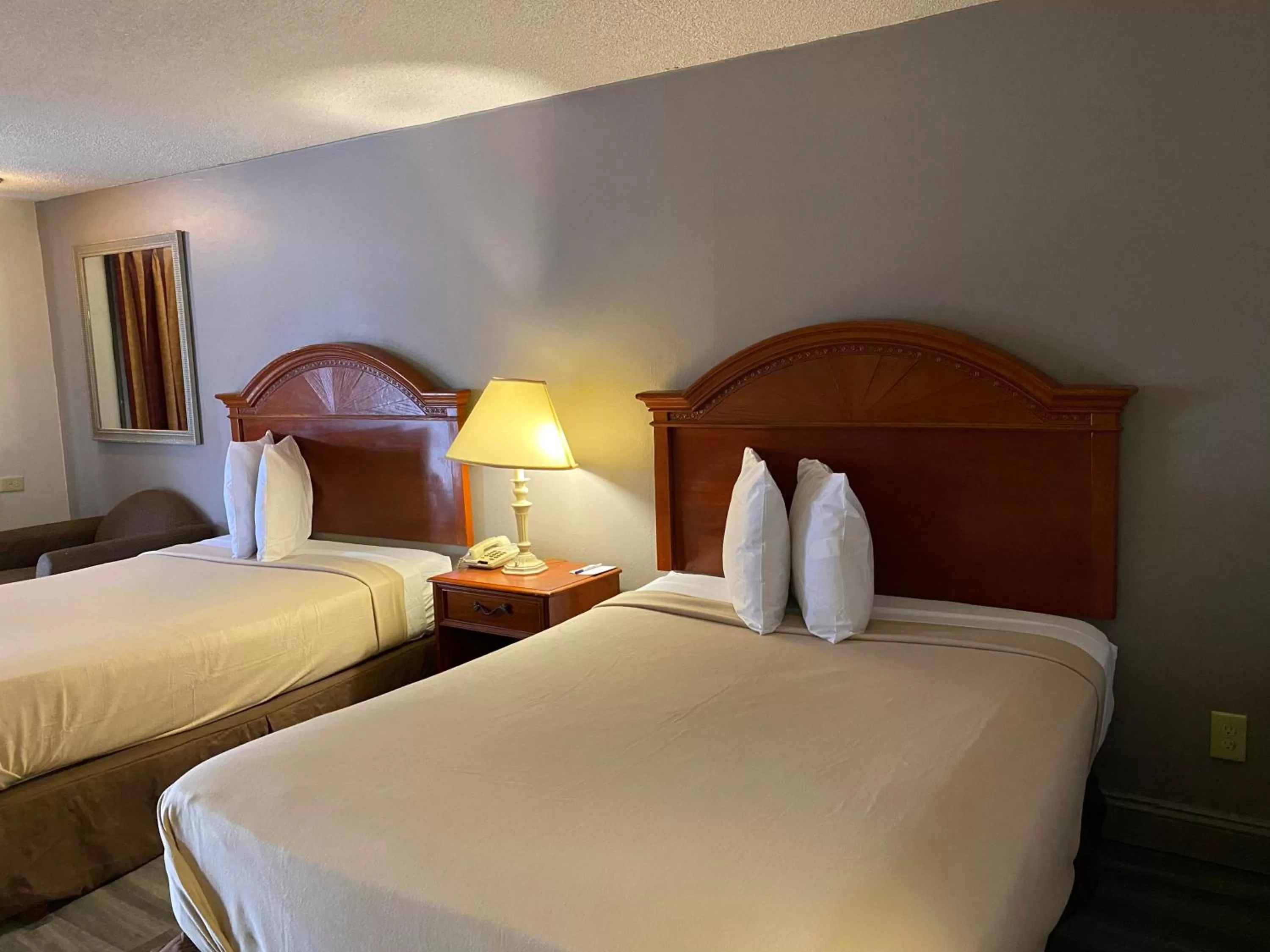 Double Room with Two Double Beds - Mobility Access/Non-Smoking in Travelodge by Wyndham Laurel Ft Meade Near NSA