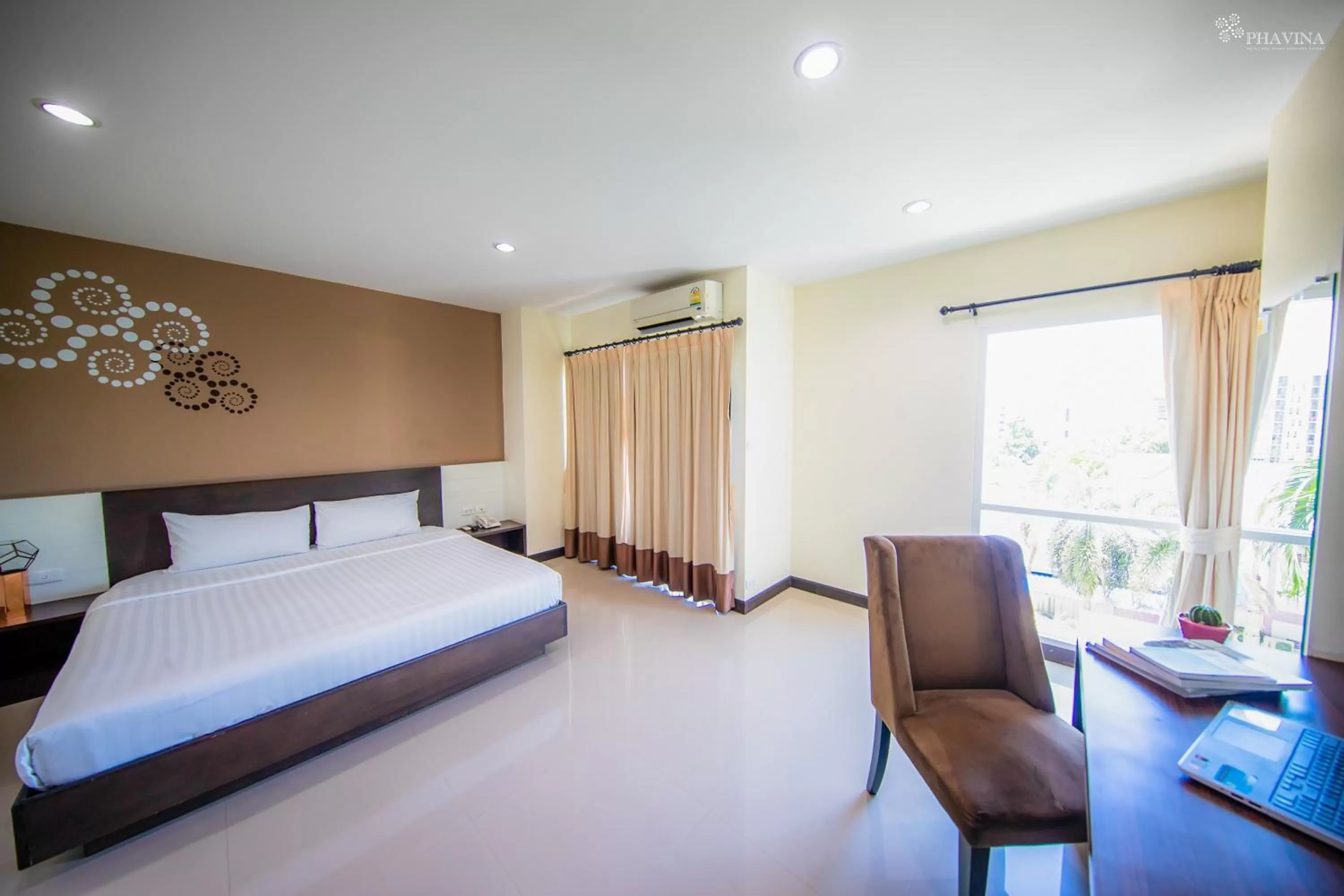 Standard Double Room in Phavina Hotel Rayong SHA Extra Plus