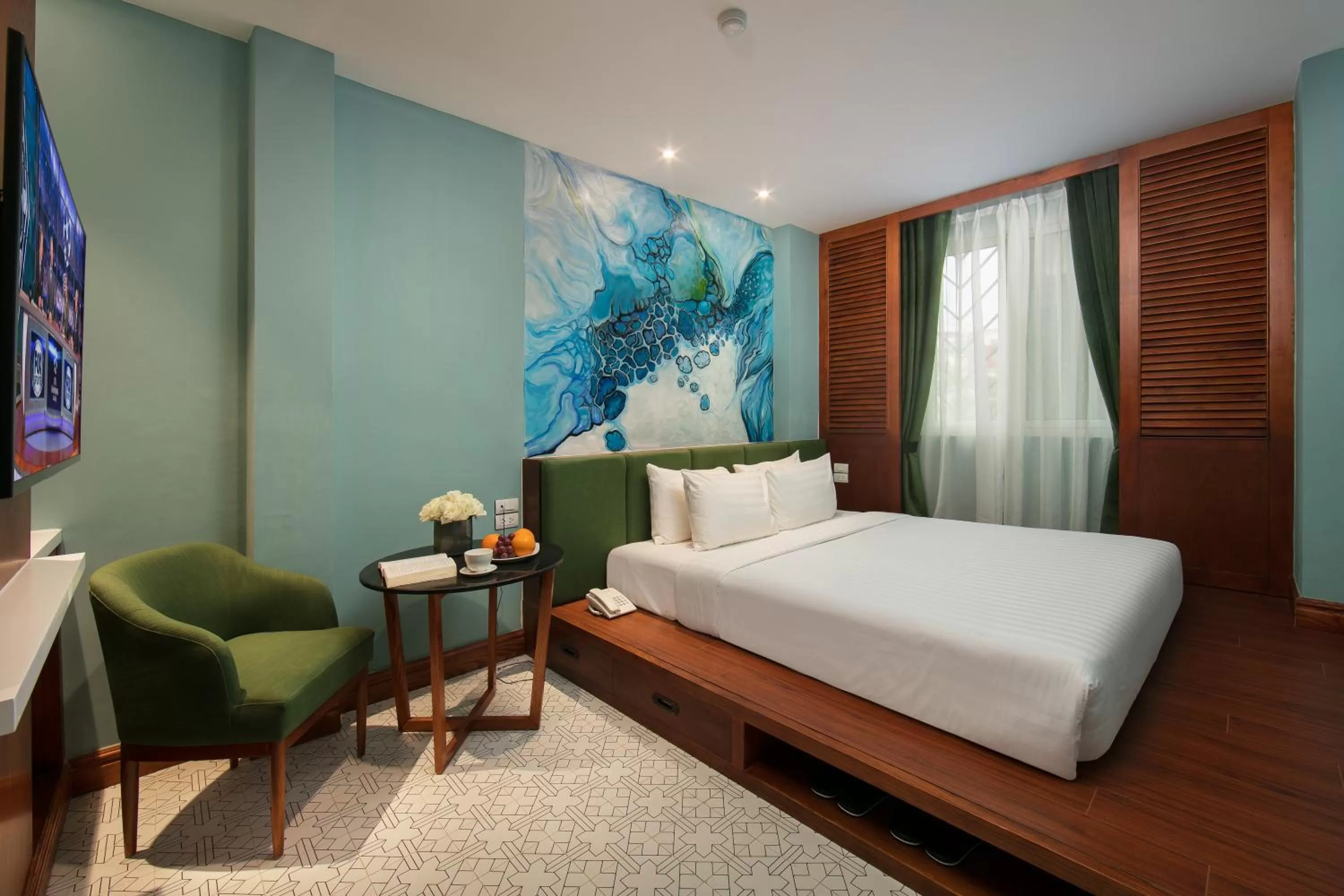 Deluxe King Room in Hanoi La Selva Central Hotel & Spa