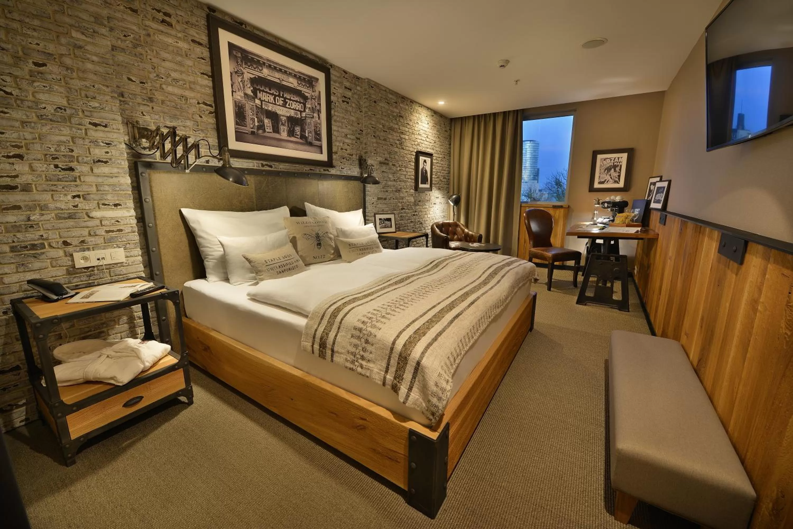 Premium Double Room (including daily refilled free mini bar) in LOFT Hotel Bratislava