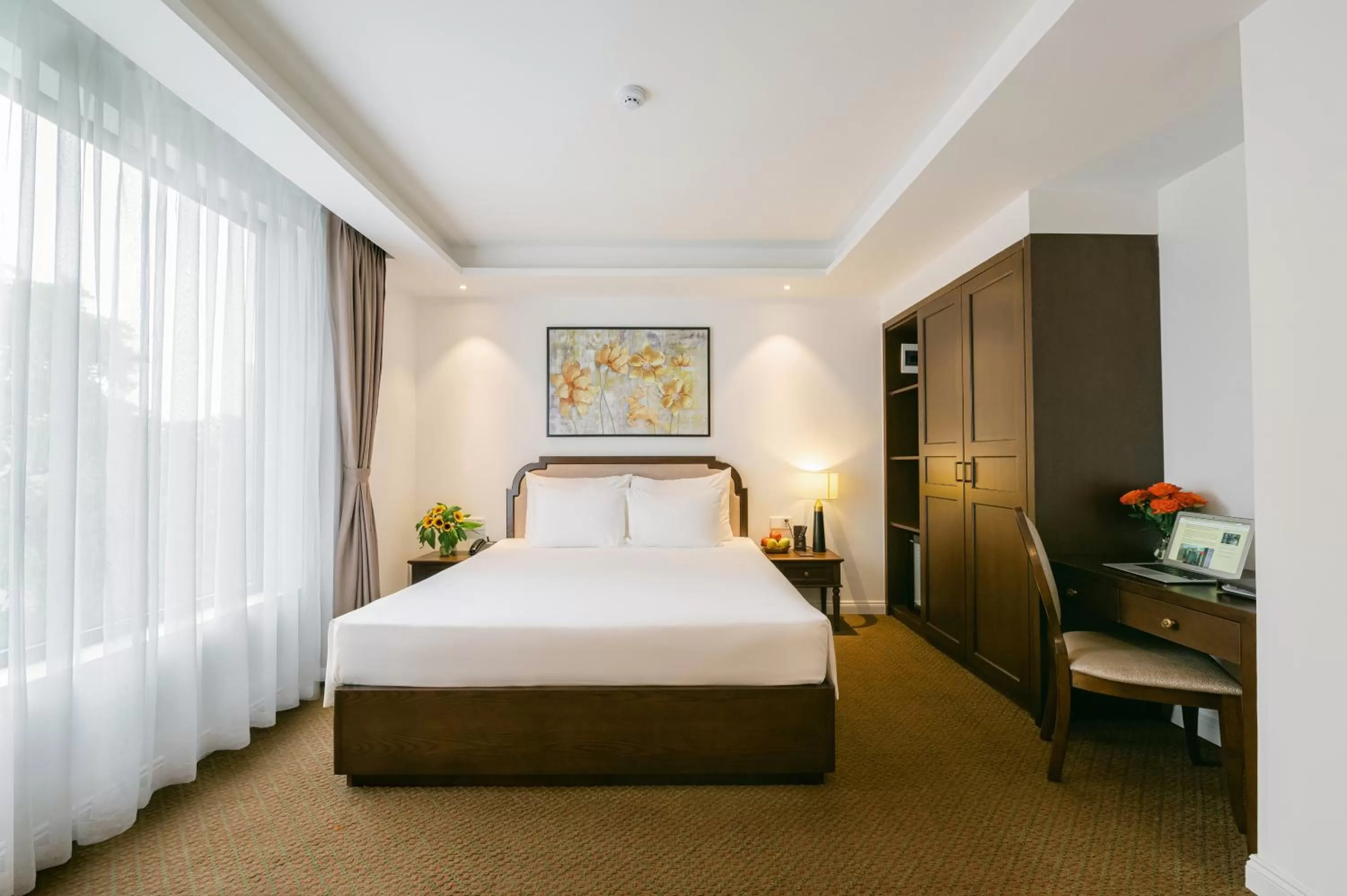 Bed in Marigold Hotel Hanoi