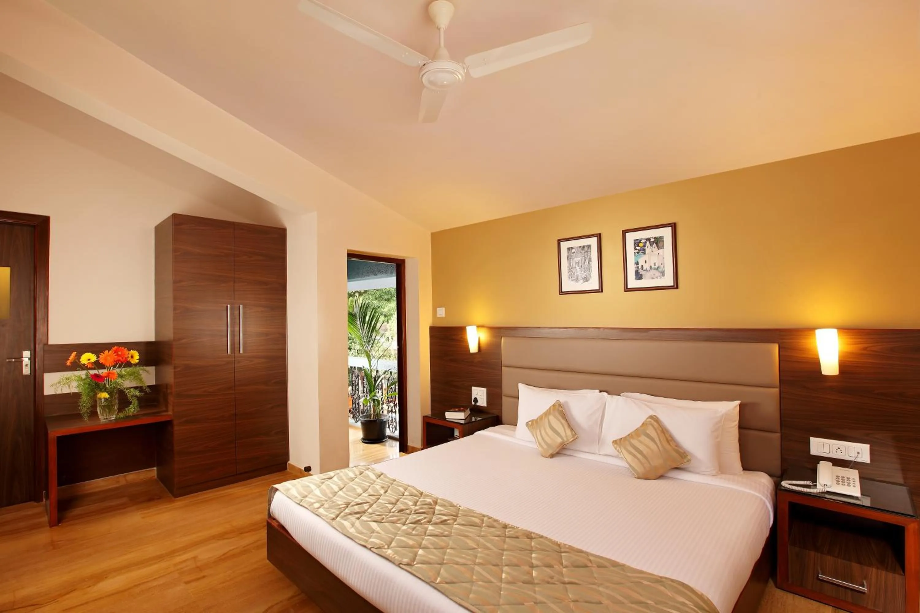 Standard Double Room - single occupancy - Village View in The Hawaii Comforts Panjim Donapaula