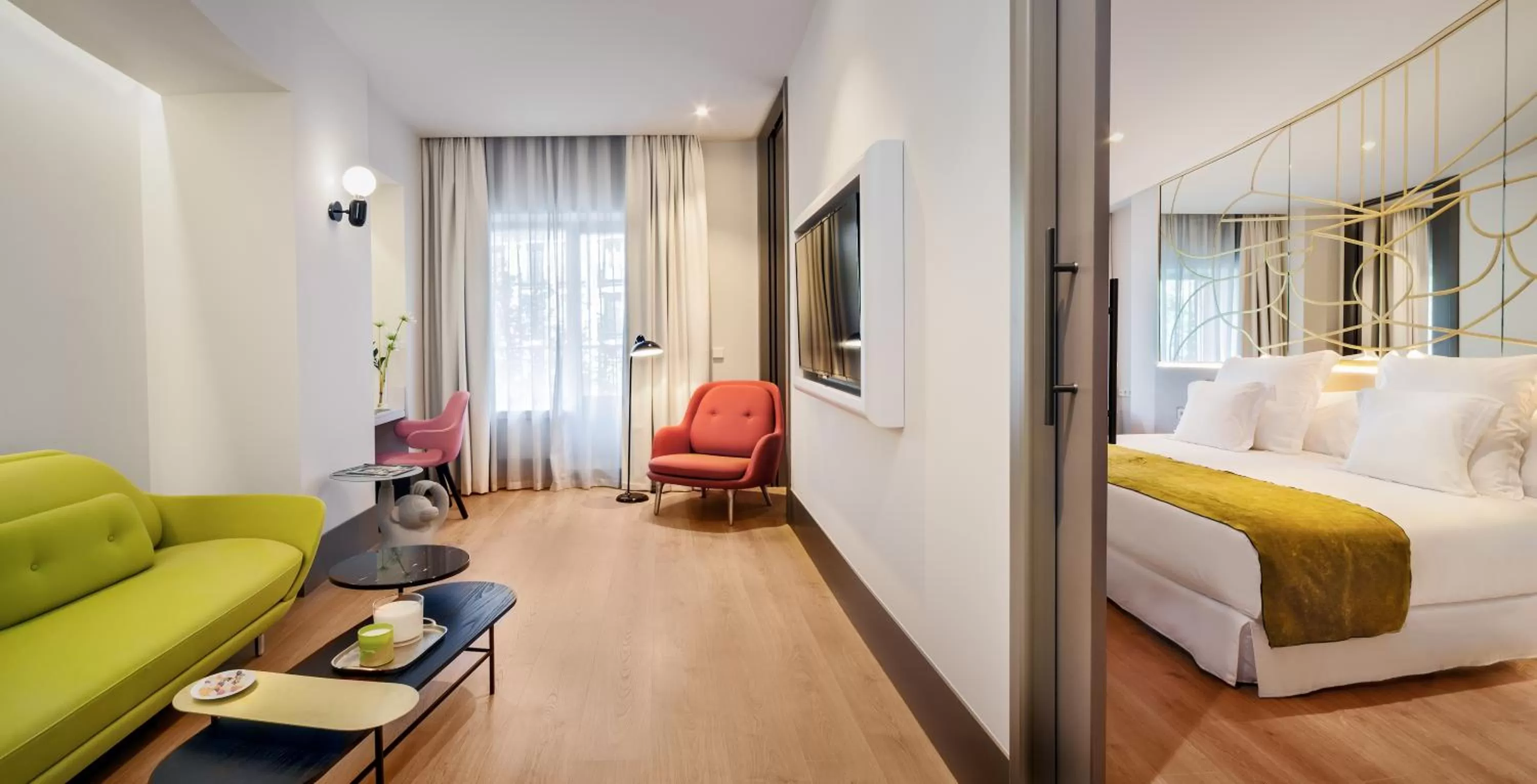 Two-Bedroom Suite (2 Adults + 2 Child) in Barceló Torre de Madrid