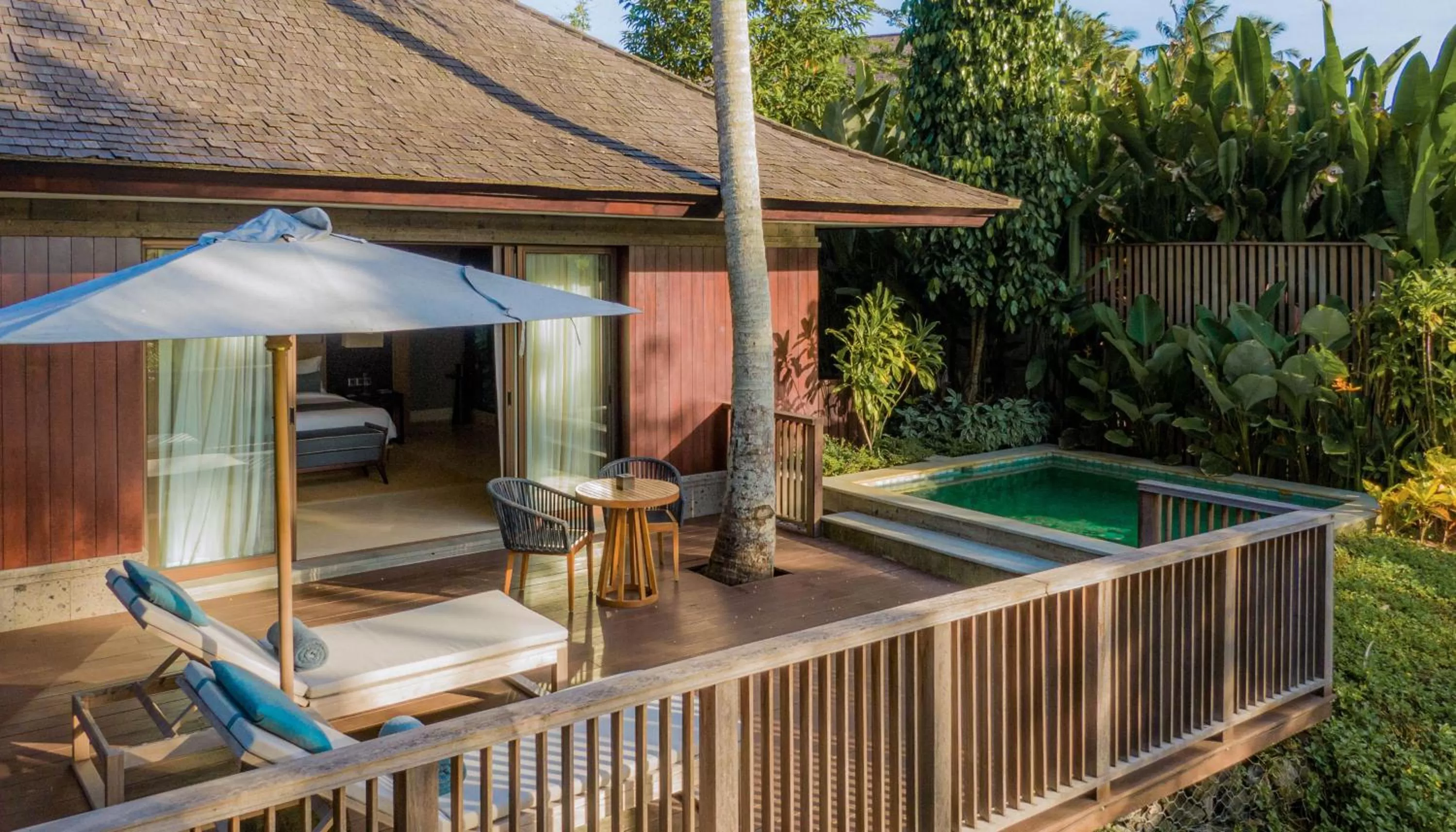 River Pool Pavilion in Nirjhara