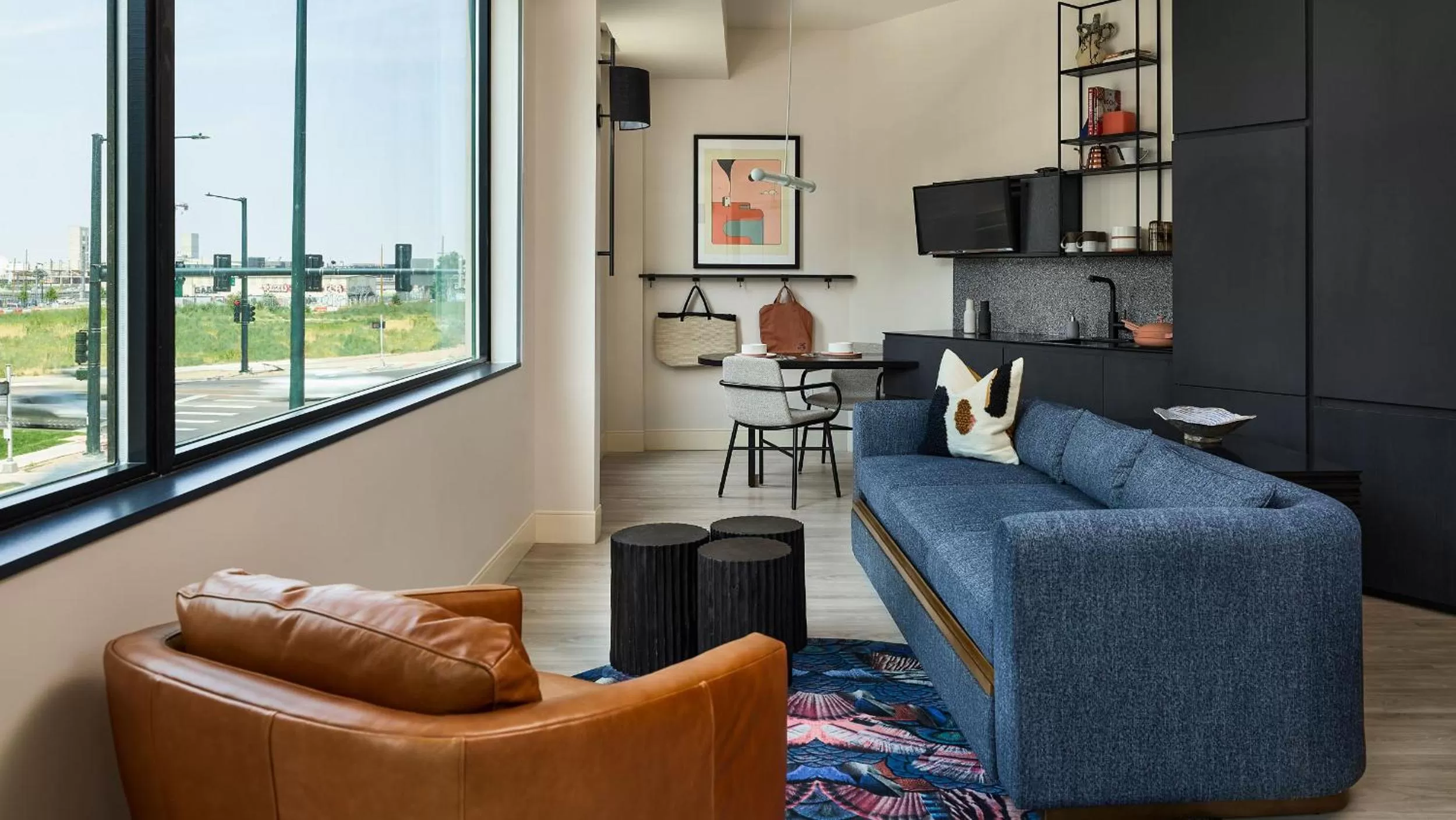 Living room in Catbird Hotel