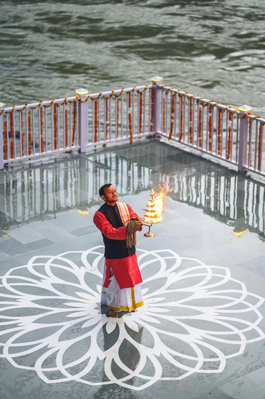 River view in Lemon Tree Premier, Rishikesh