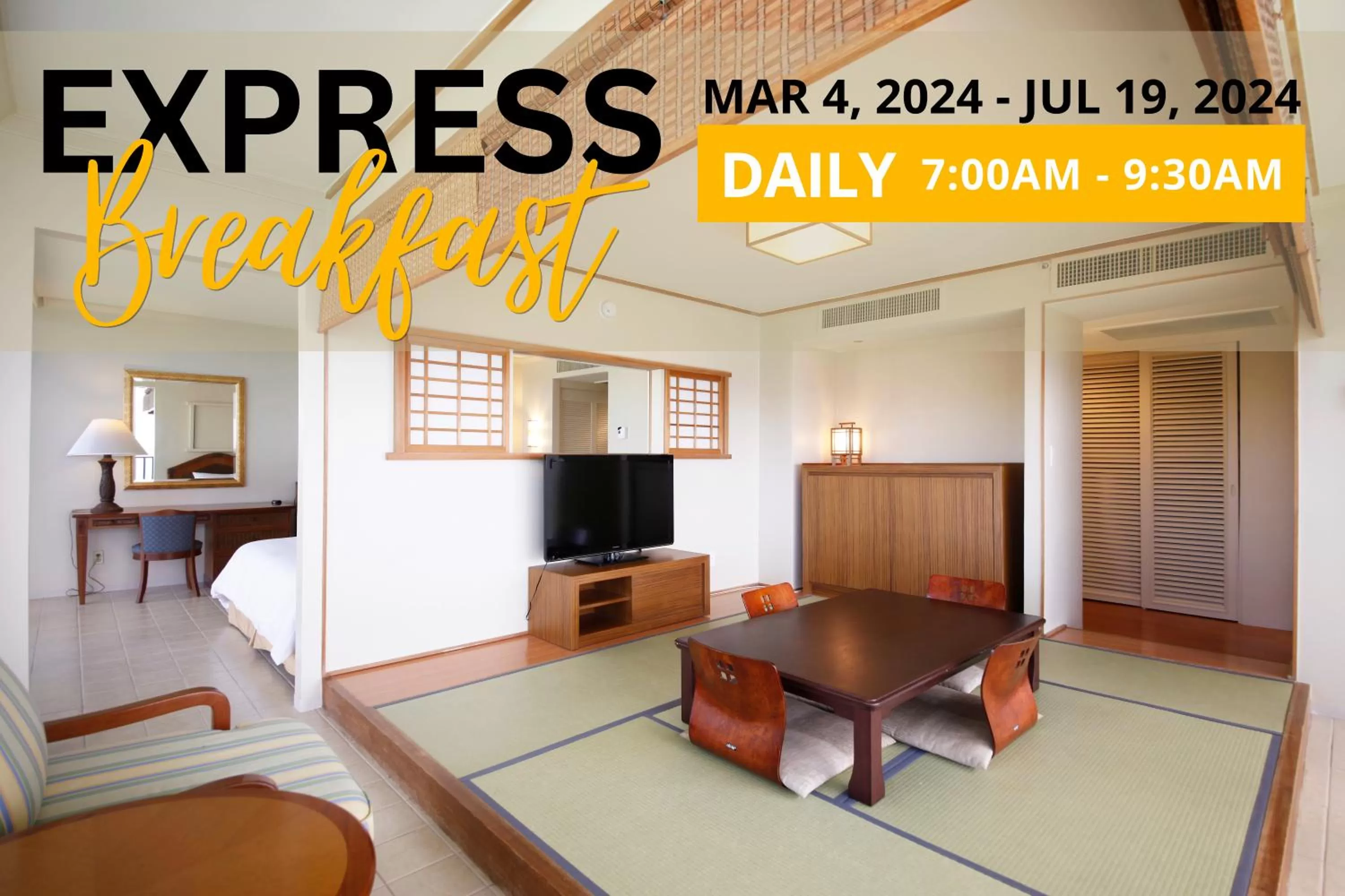 Japanese Tatami Ocean Front Suite - 4 Adults in Guam Reef Hotel