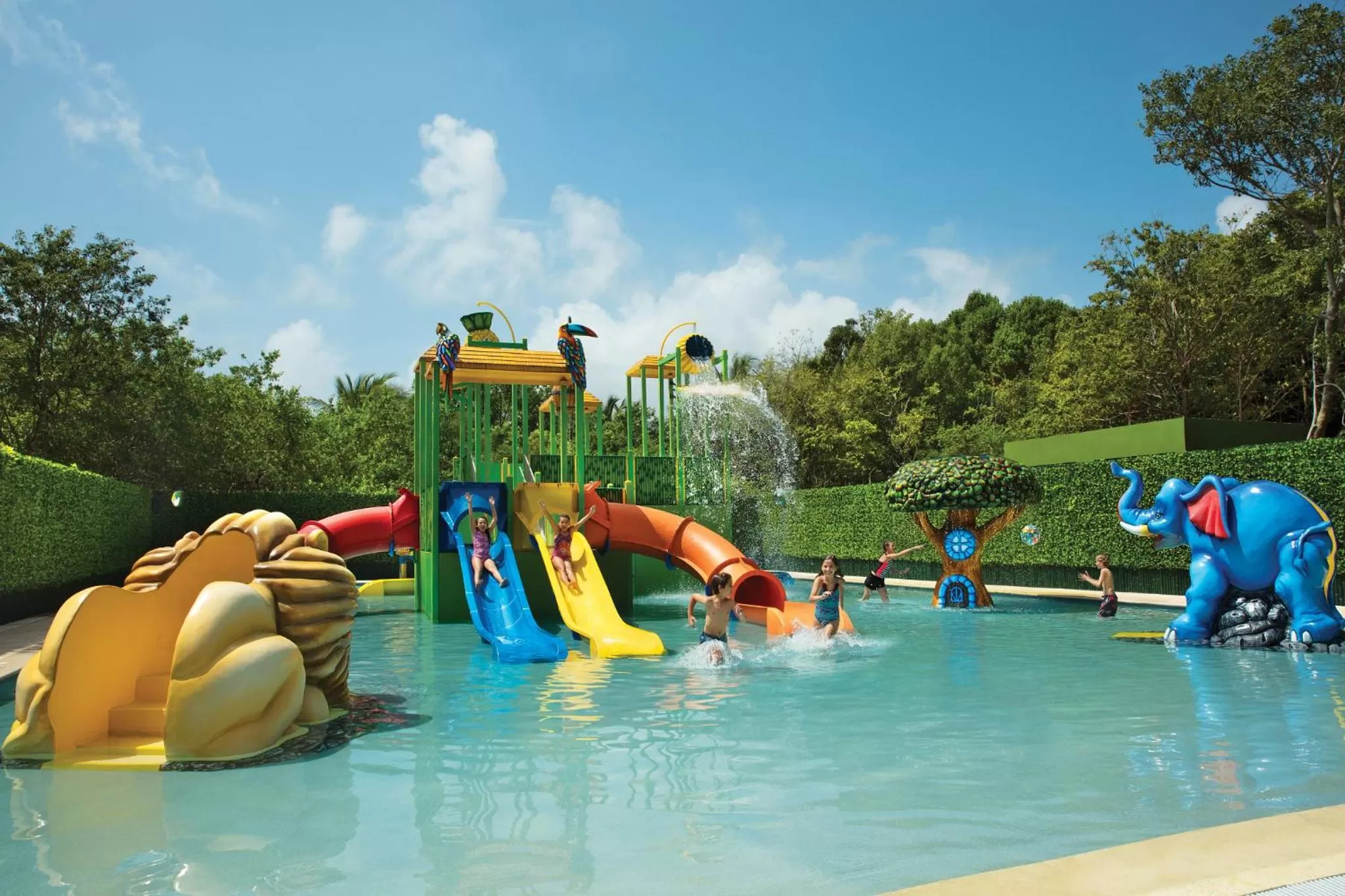 Children play ground in Dreams Tulum Resort & Spa