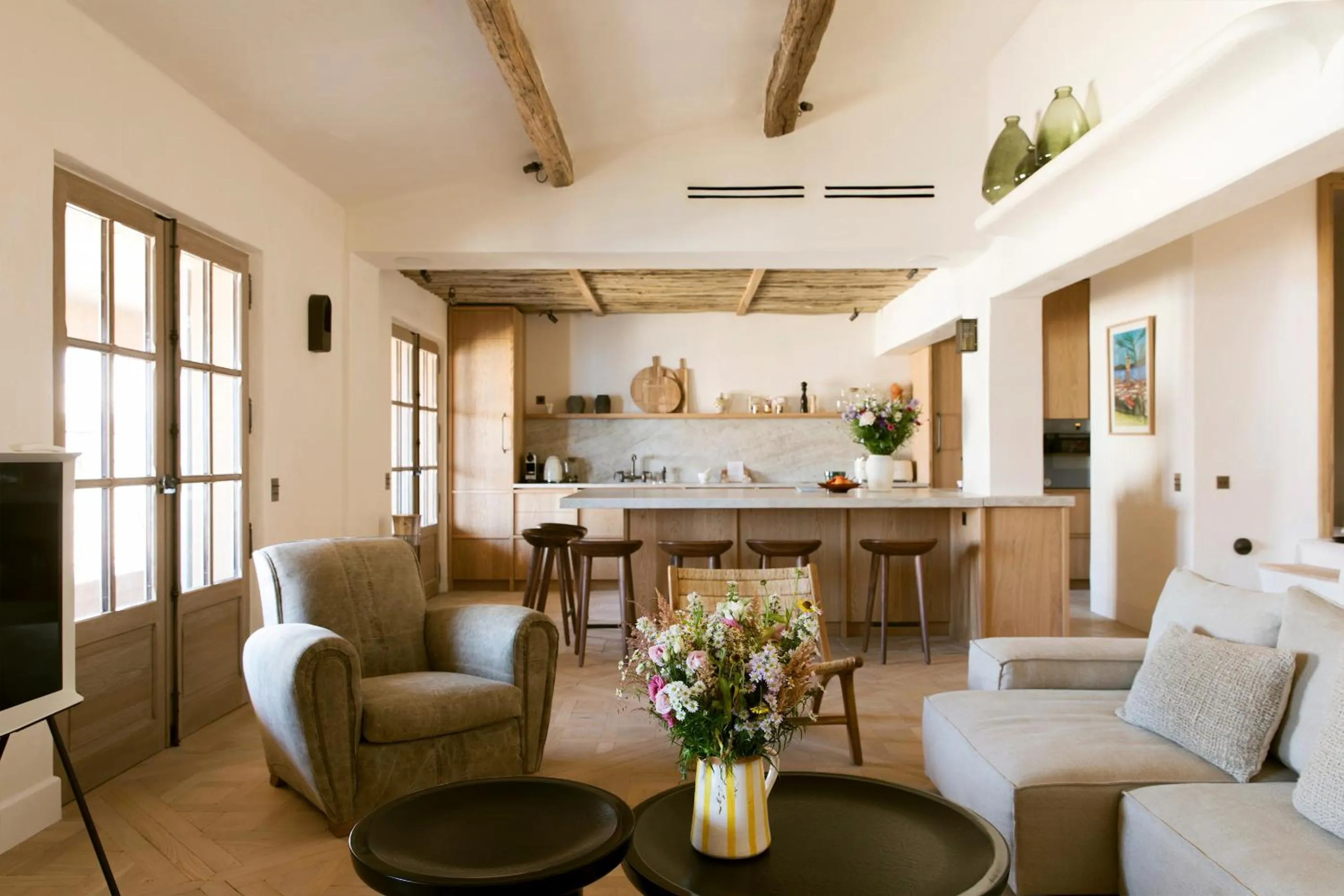 Three-Bedroom Apartment in Hotel la Ponche