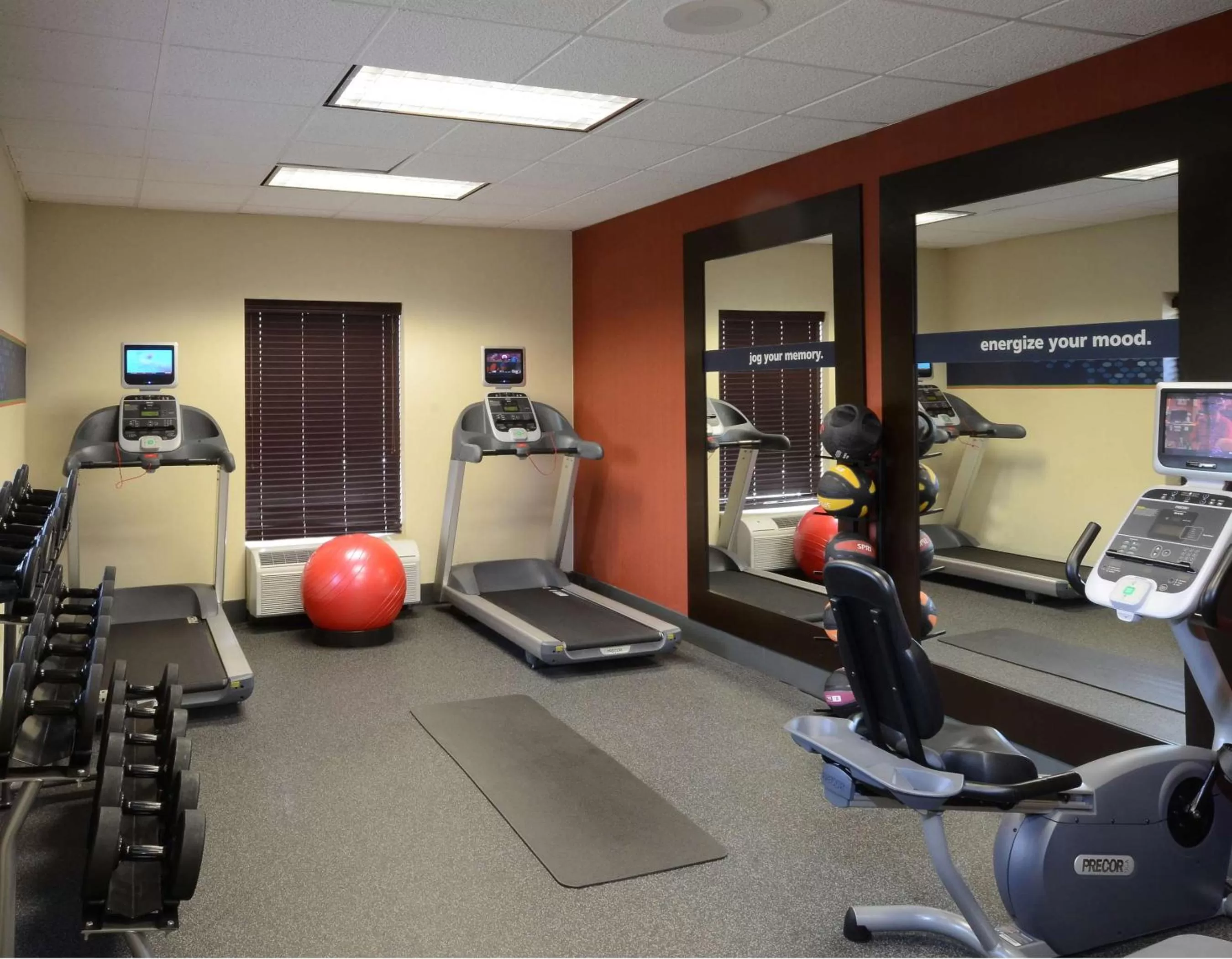 Fitness centre/facilities in Hampton Inn Raleigh Capital Blvd North