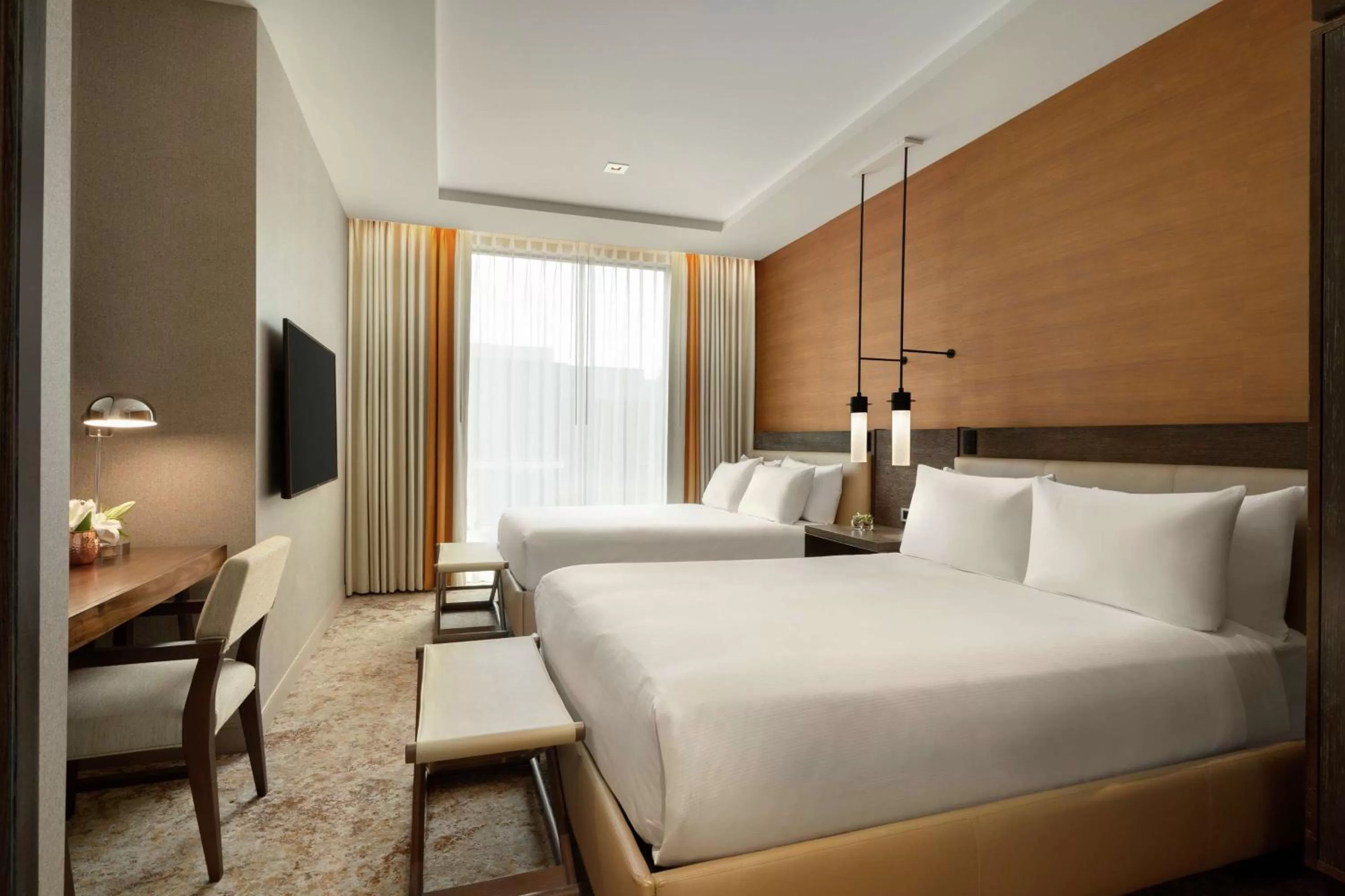 One-Bedroom Queen Suite with Two Queen Beds - Hearing Access in Hoodoo Moab, Curio Collection by Hilton