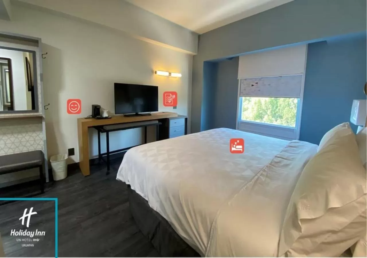 King Room with Wheelchair Accessible Roll In Shower - Non-Smoking in Holiday Inn Uruapan by IHG