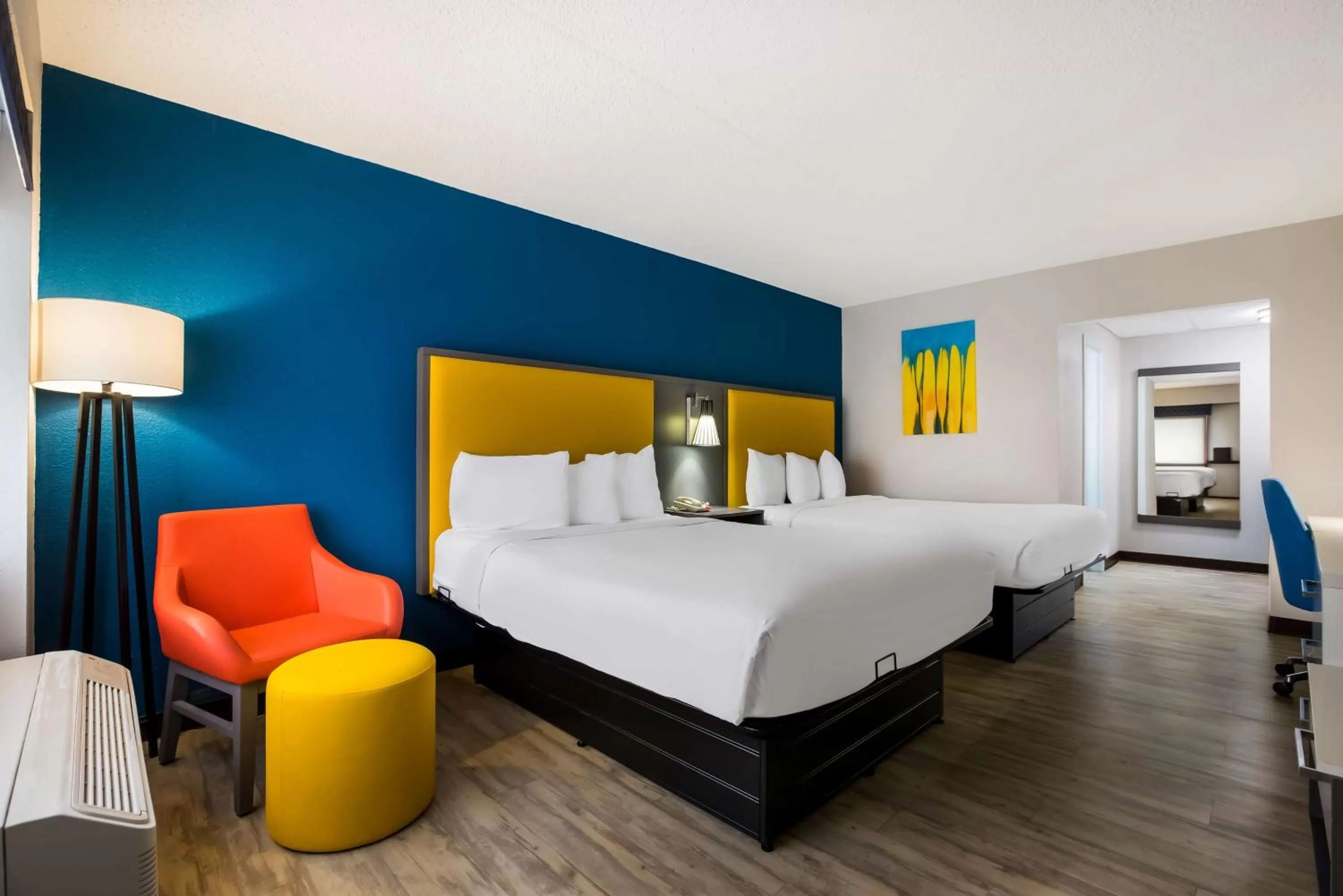 Queen Room with Two Queen Beds - Non-Smoking in Best Western Bordentown Inn